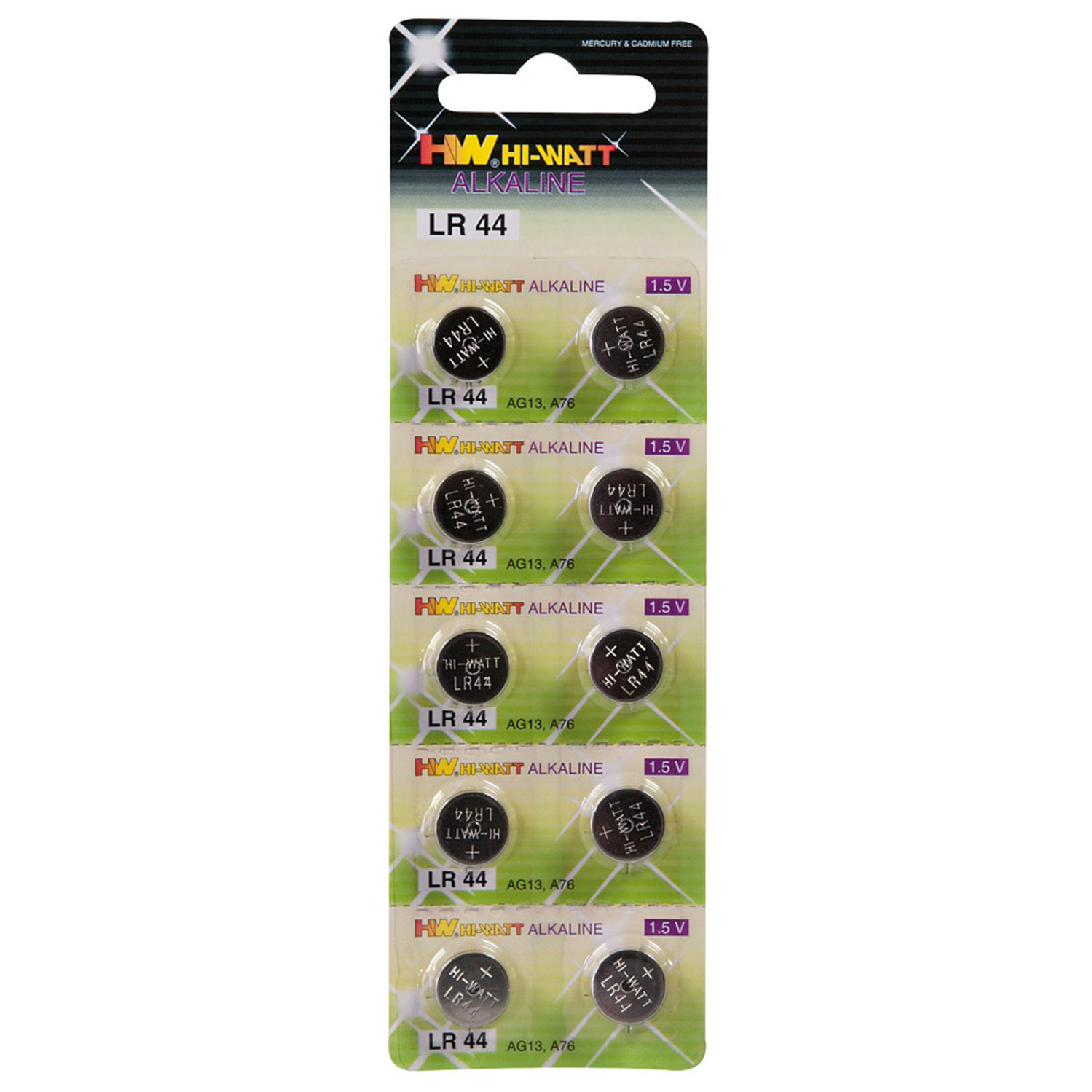  Artikelbild 1 des Artikels “Knopfzelle LR44 10er Blister “