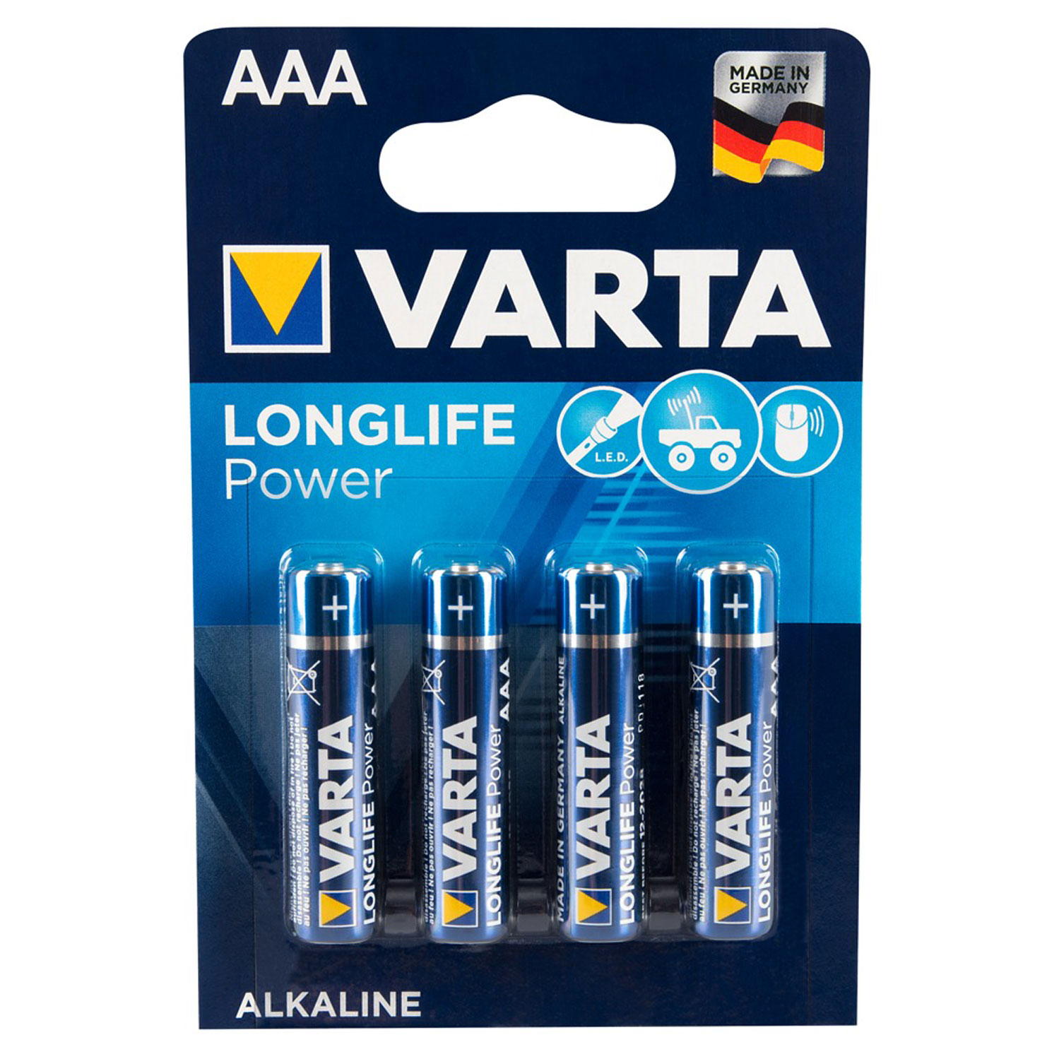  Artikelbild 1 des Artikels “Varta Micro-Batterien 4er Set “