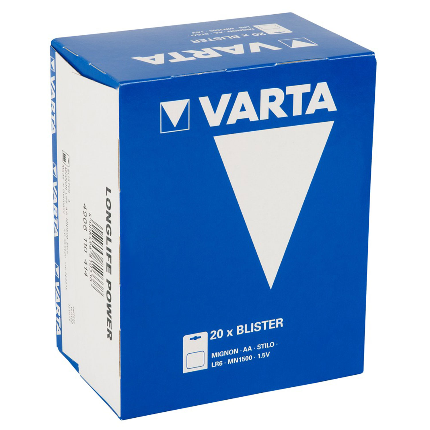  Artikelbild 1 des Artikels “Batterie Varta AA 20x4er “