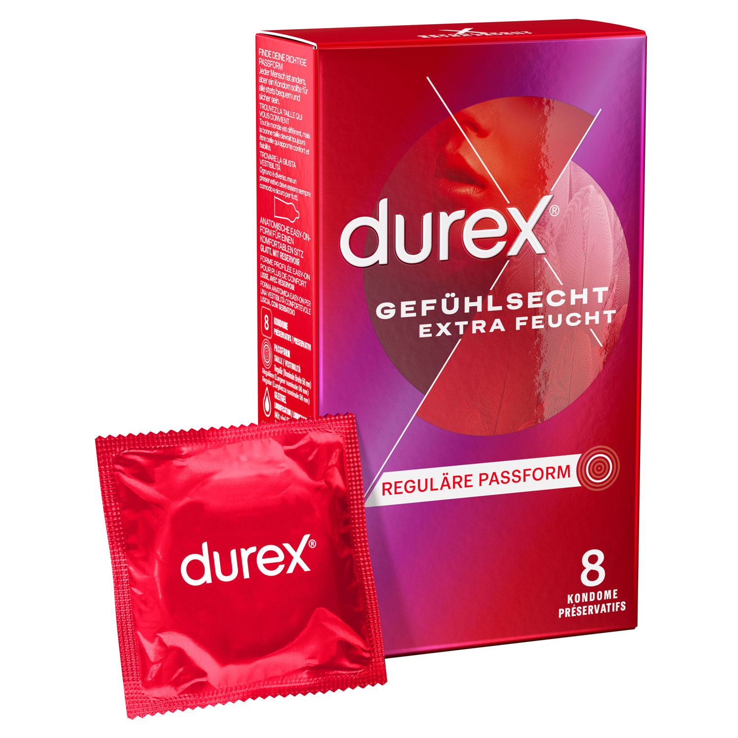  Artikelbild 1 des Artikels “DUREX Gefühlsecht Extra Feucht 8 St. -New Design- “