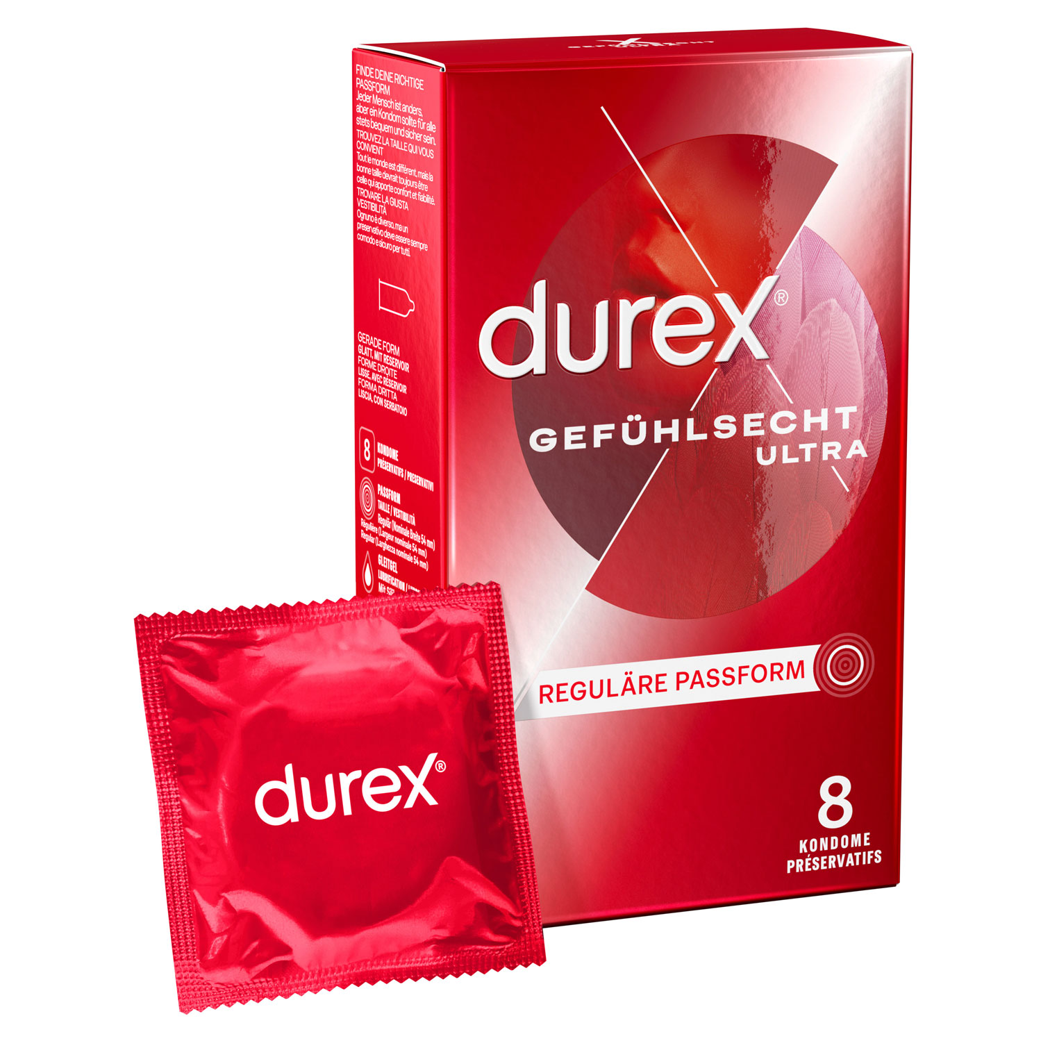  Artikelbild 1 des Artikels “DUREX Gefühlsecht Ultra 8 St. -New Design- “