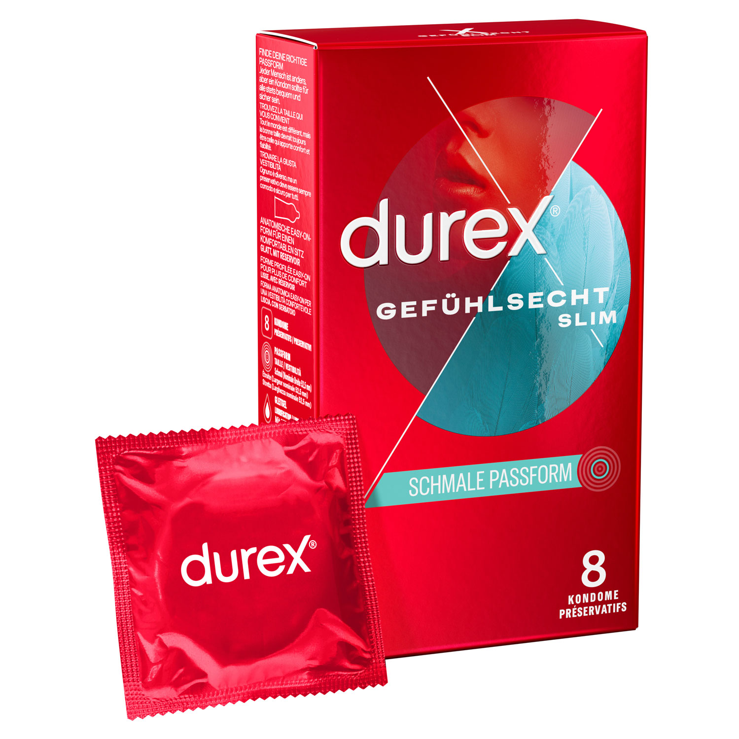  Artikelbild 1 des Artikels “DUREX Gefühlsecht Slim 8 St. -New Design- “