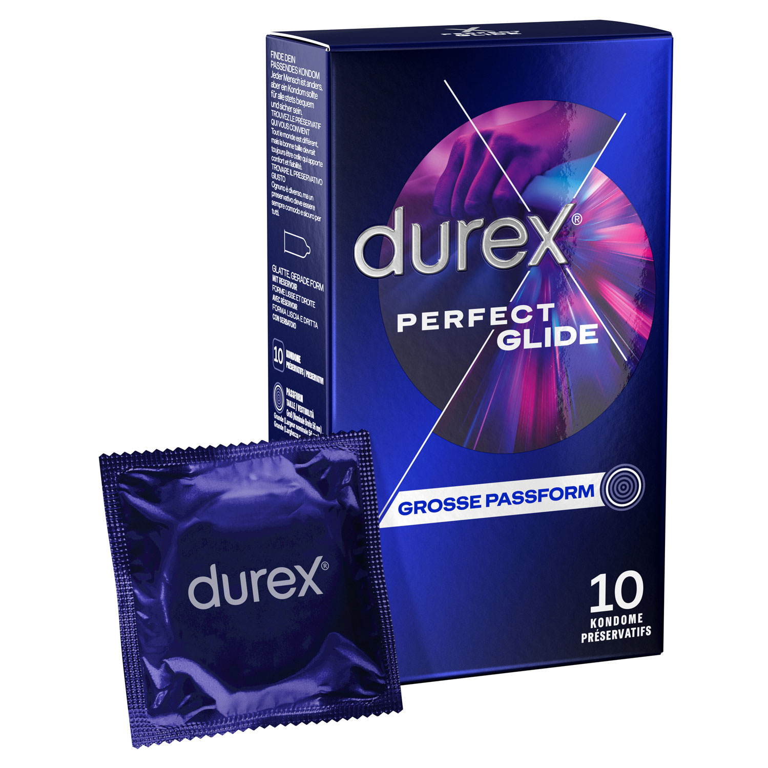  Artikelbild 1 des Artikels “DUREX Perfect Glide 10 St. -New Design- “