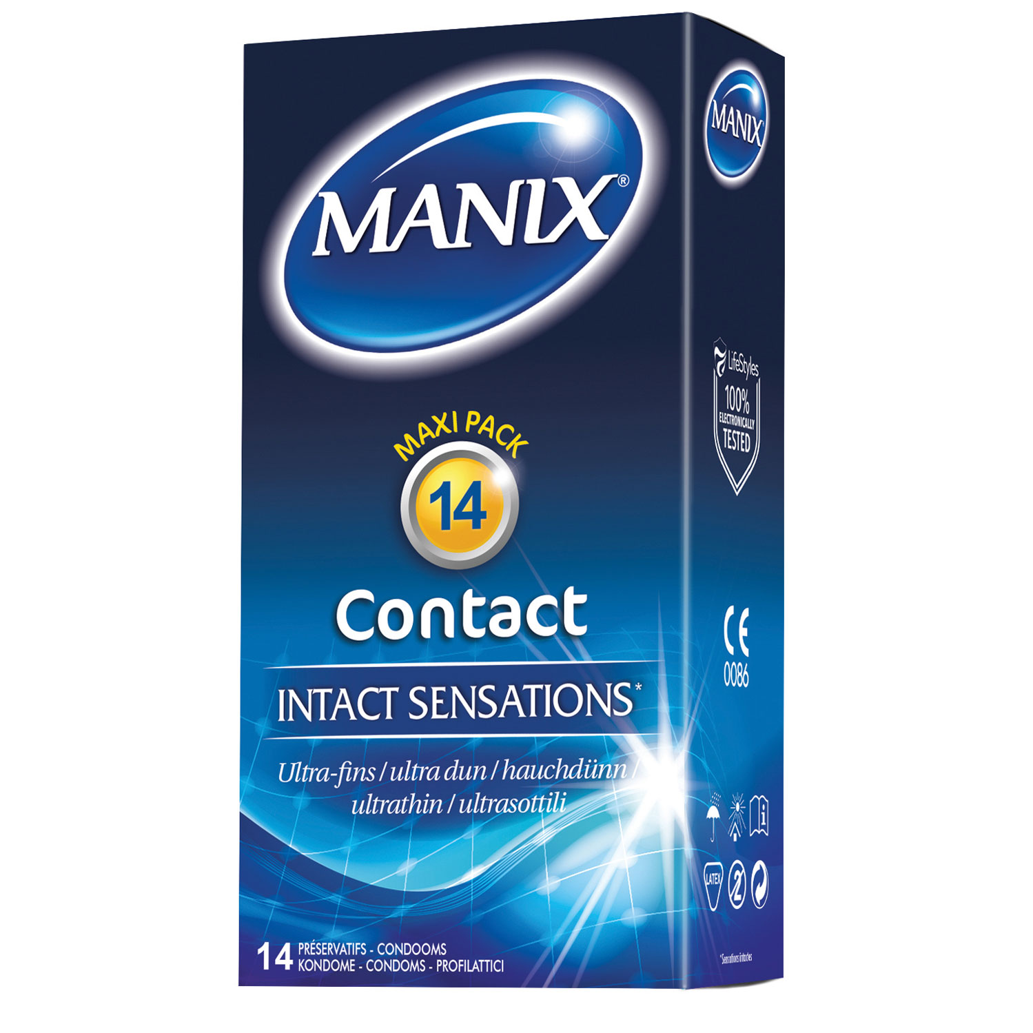  Artikelbild 1 des Artikels “MANIX Contact Plus 12 St. “