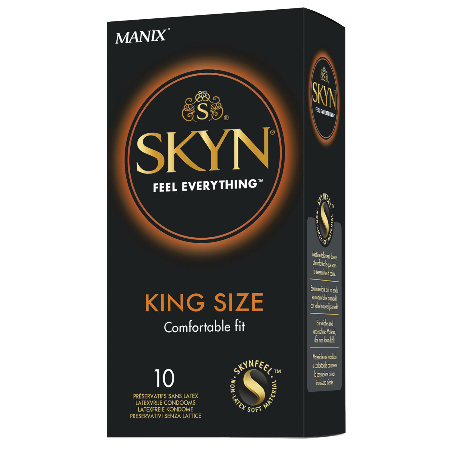  Artikelbild 1 des Artikels “MANIX Skyn King Size 10 St. “