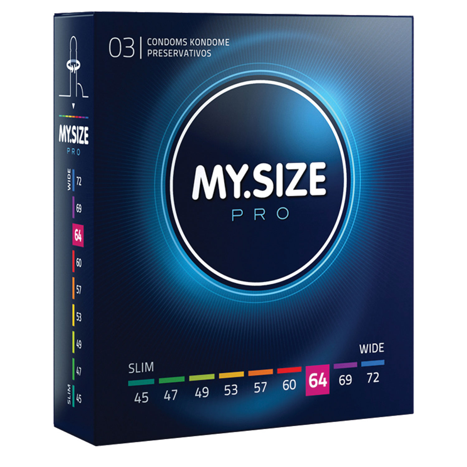  Artikelbild 1 des Artikels “MY.SIZE PRO 64 3er “