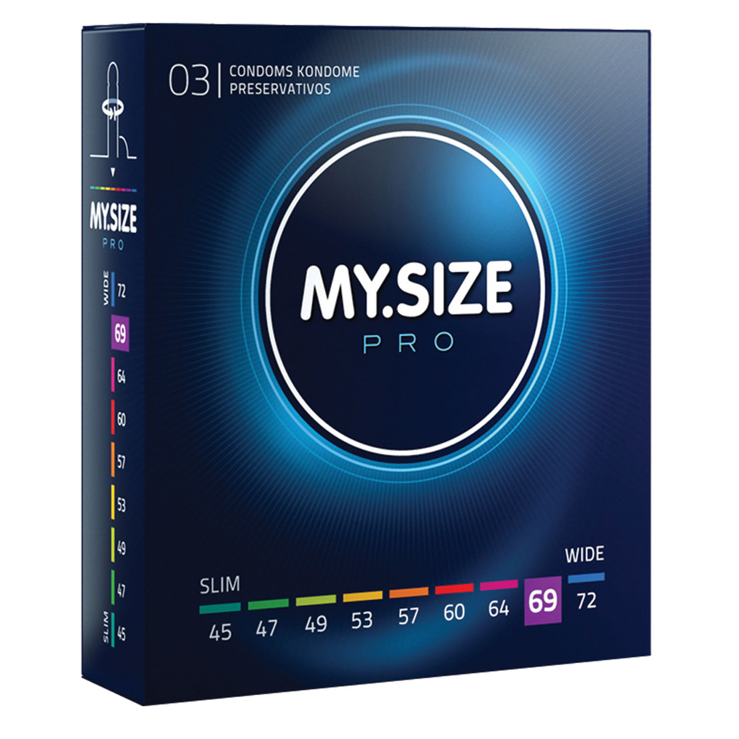  Artikelbild 1 des Artikels “MY.SIZE PRO 69 3er “