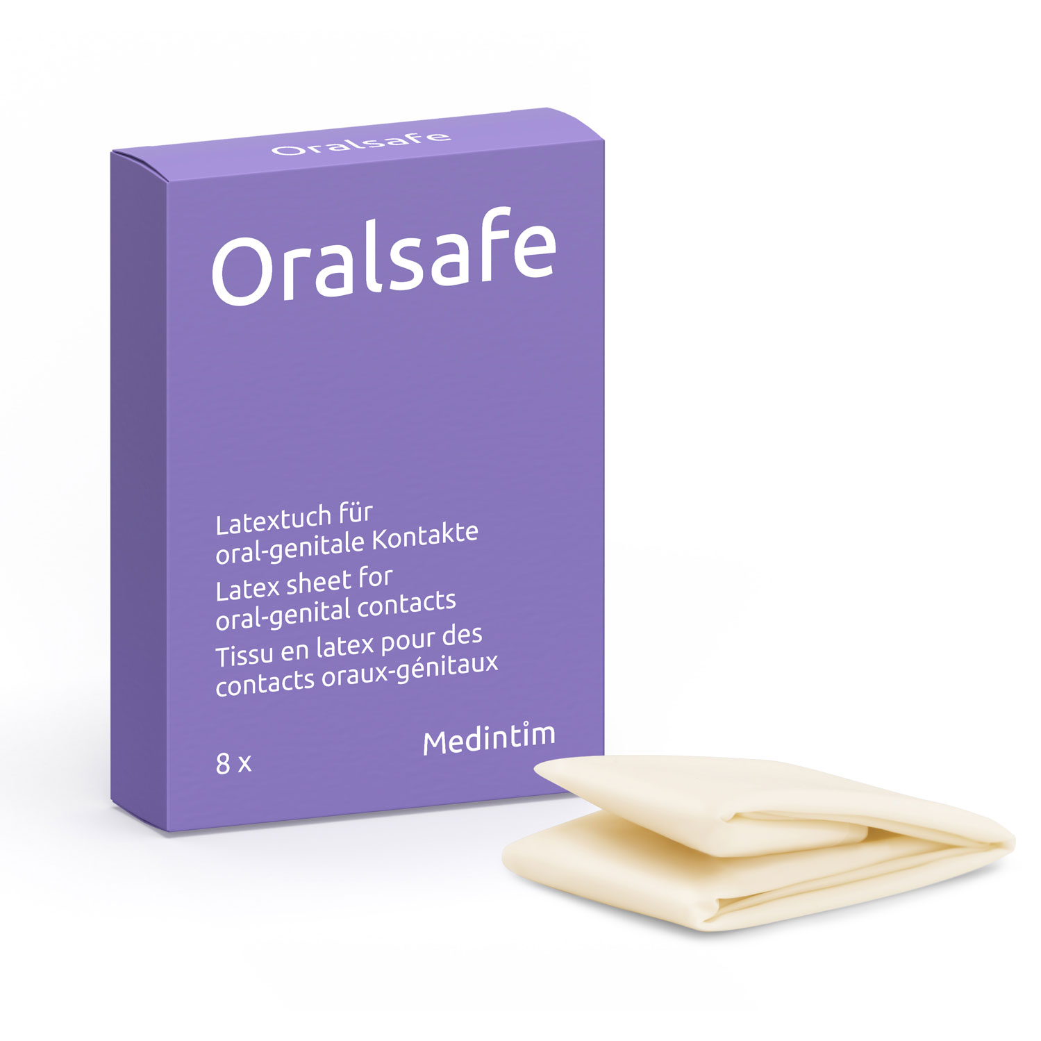  Artikelbild 1 des Artikels “MEDintim ORALsafe Latex-Tücher neutral “