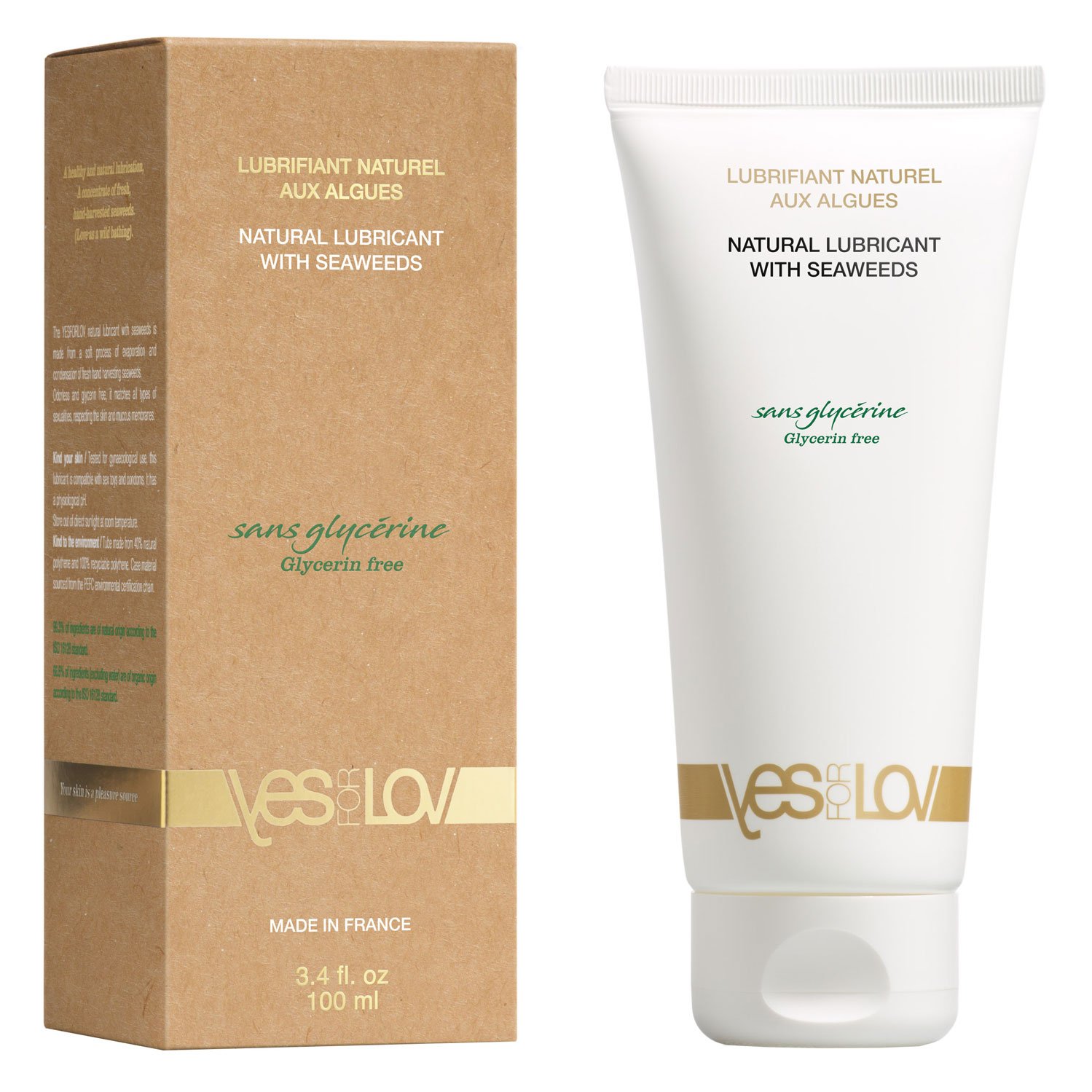  Artikelbild 1 des Artikels “YESforLOV - Natural Lubricant with Seaweeeds 100ml “