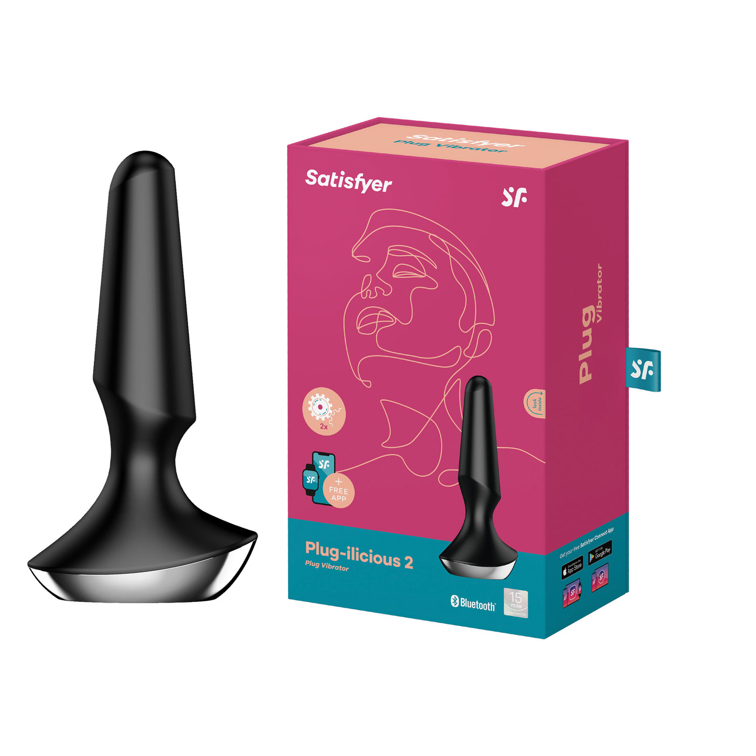  Artikelbild 1 des Artikels “SATISFYER Plug-ilicious 2 black “