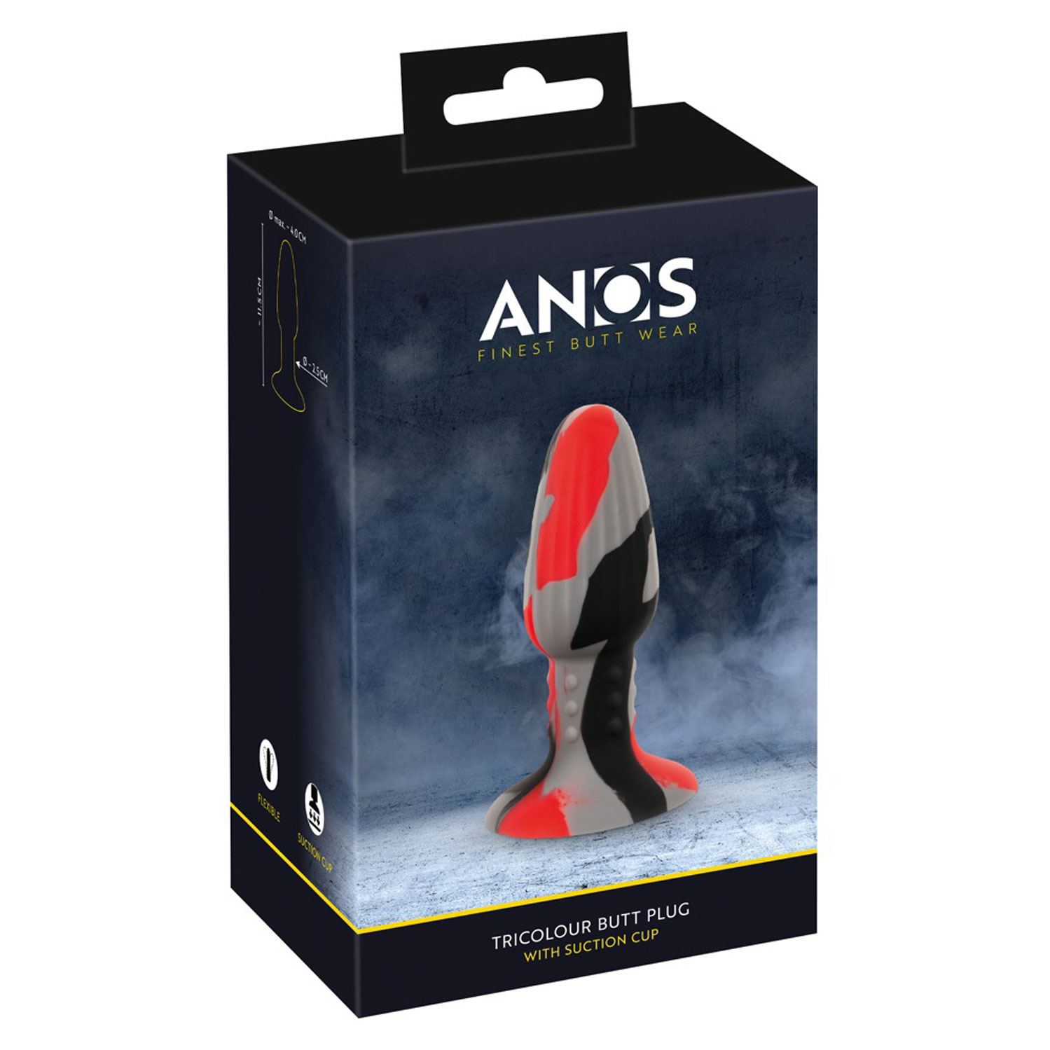  Artikelbild 1 des Artikels “ANOS Triple Color Butt Plug “