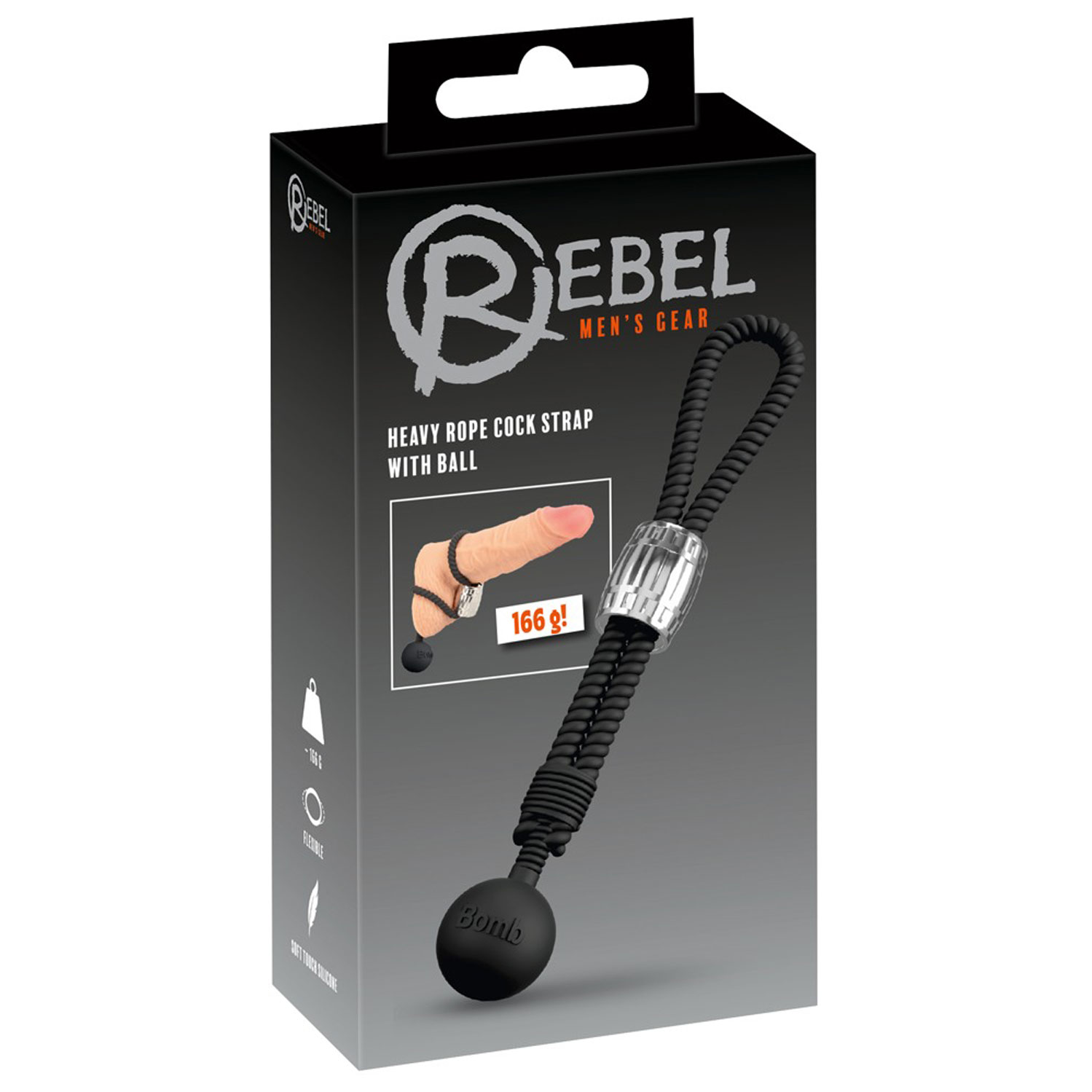  Artikelbild 1 des Artikels “Rebel Heavy Rope Cock w Ball “