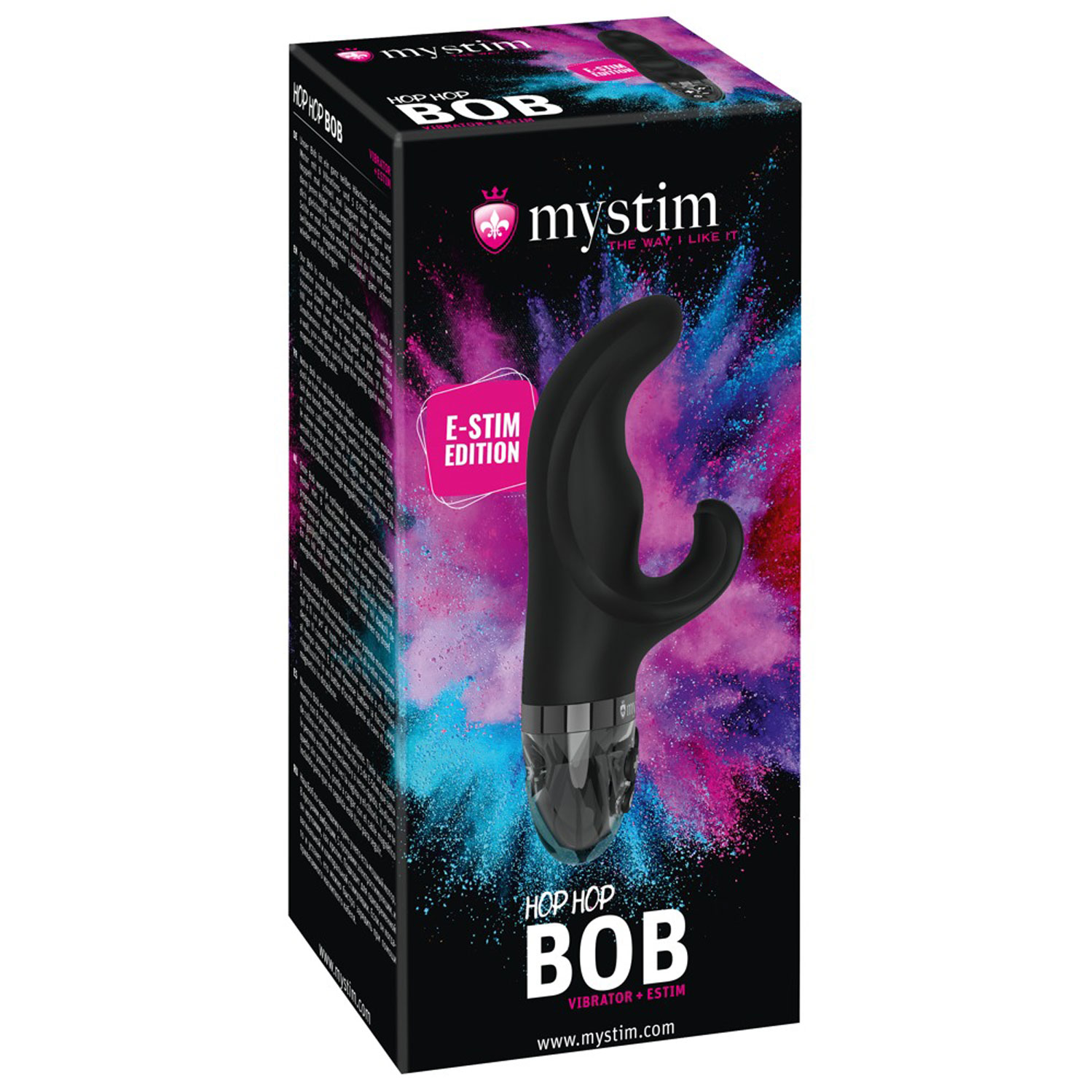  Artikelbild 1 des Artikels “Hop Hop Bob e-Stim Vibrator black “