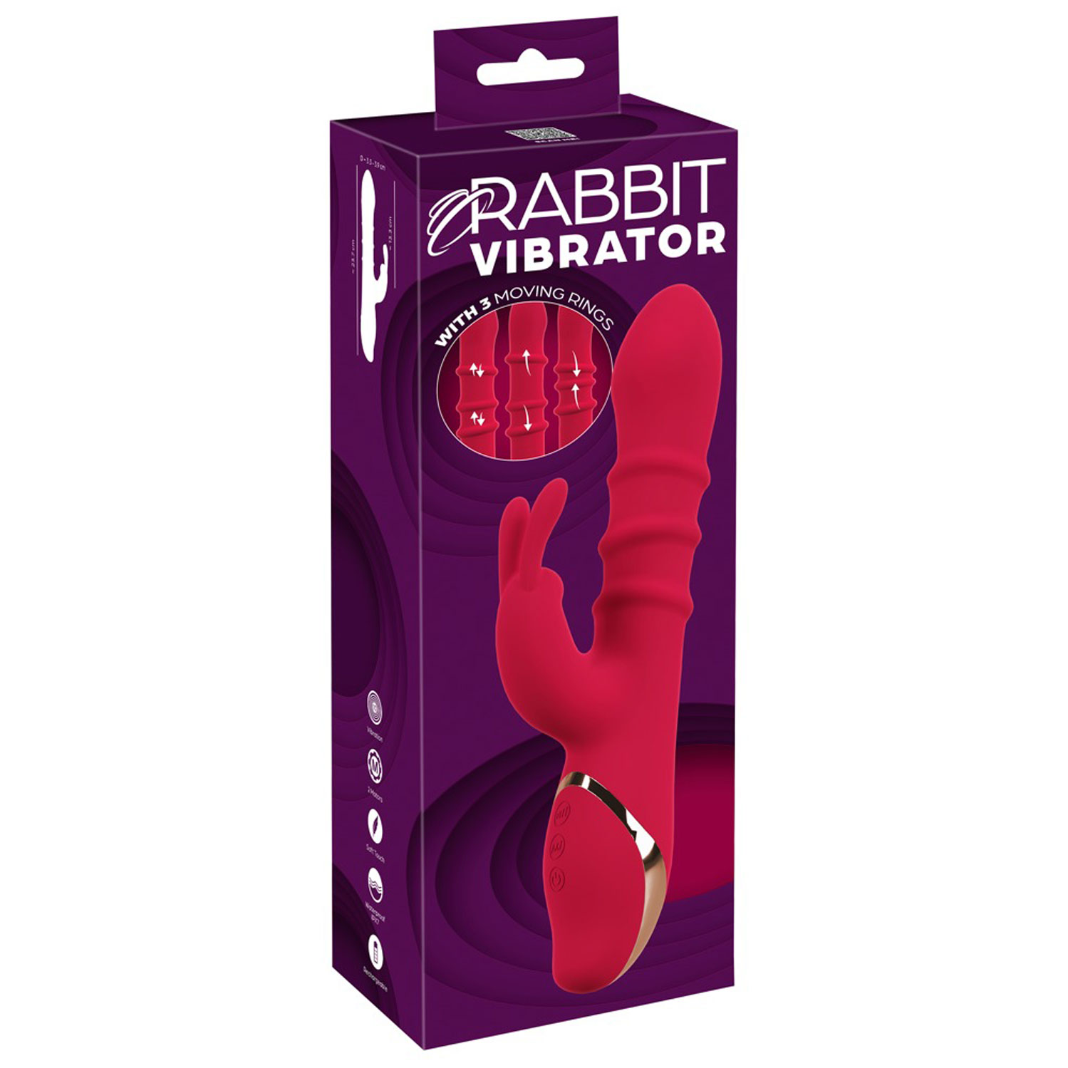  Artikelbild 1 des Artikels “Rabbit Vibrator with 3 moving rings “