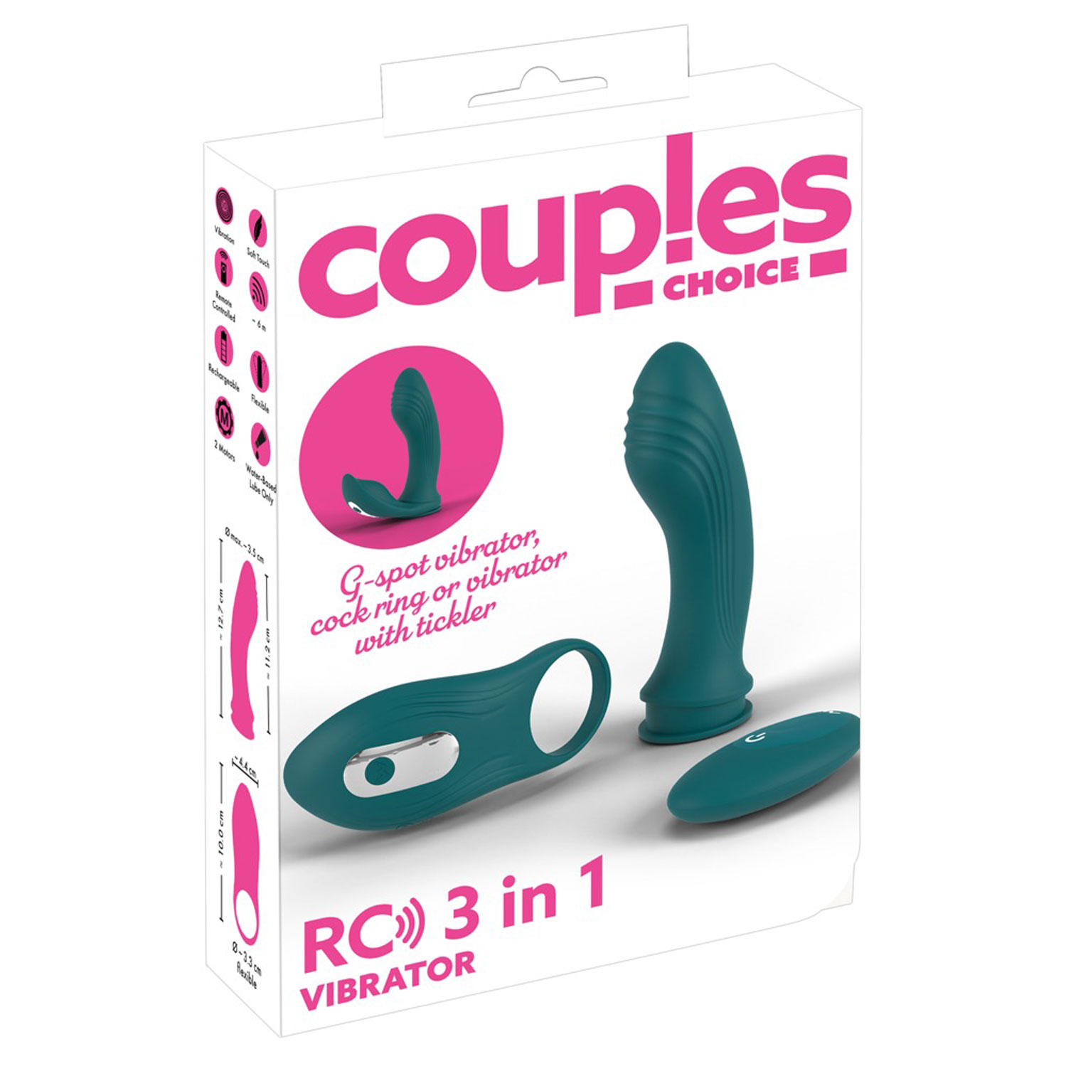  Artikelbild 1 des Artikels “Couples Choice RC  3in1 Vibrator “