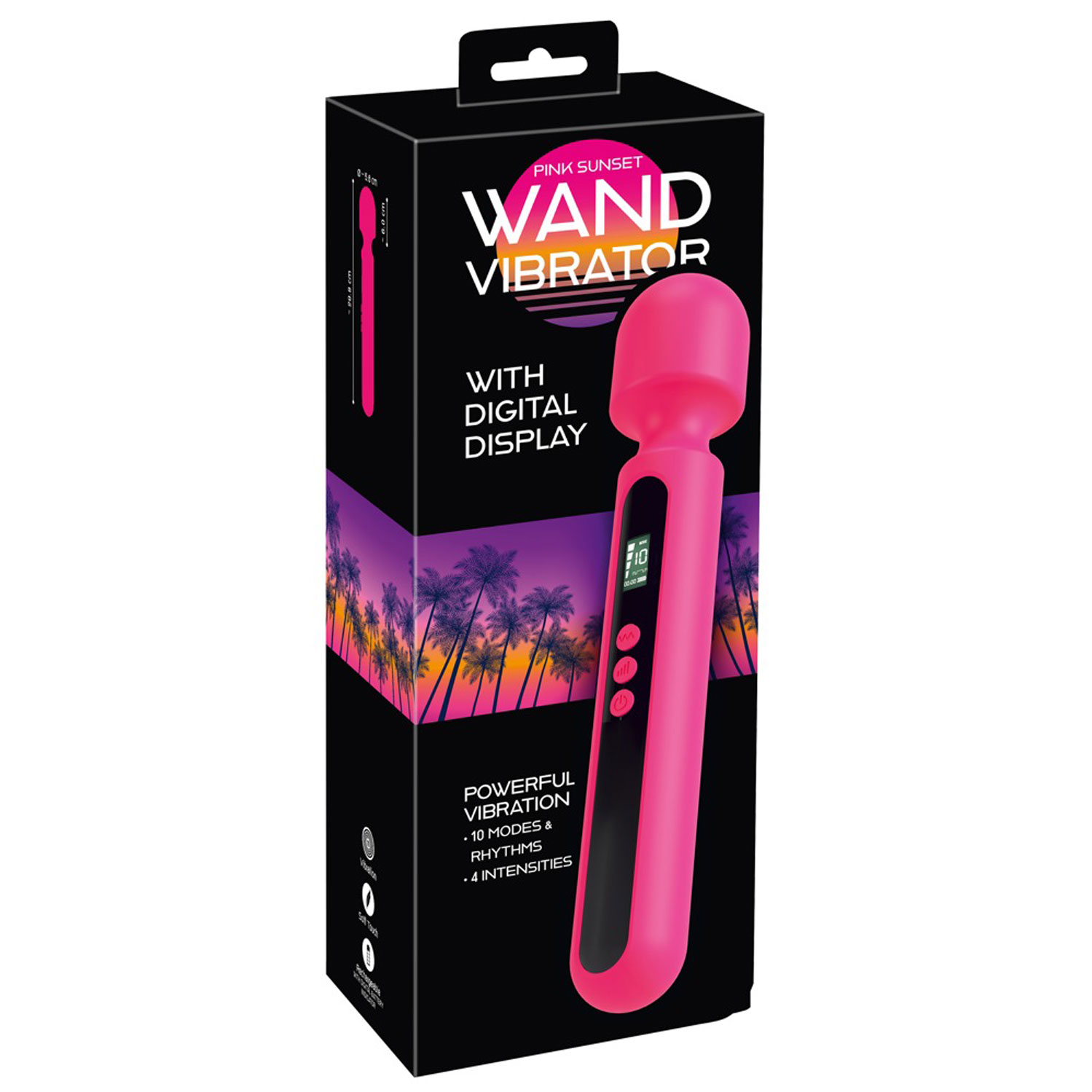 Artikelbild 1 des Artikels “Pink Sunset Wand Vibrator Display “