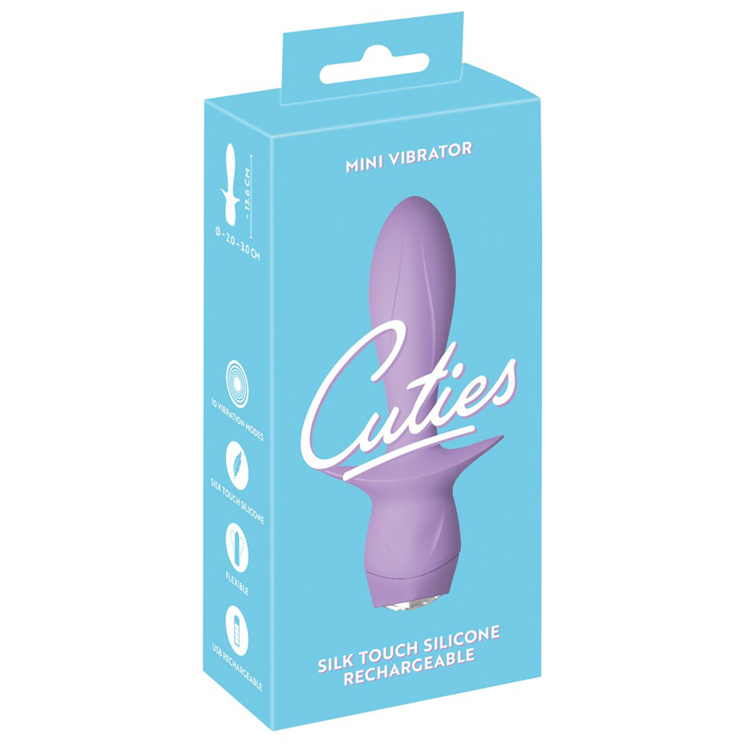  Artikelbild 1 des Artikels “Cuties Mini Vibrator Purple 4.Generation “