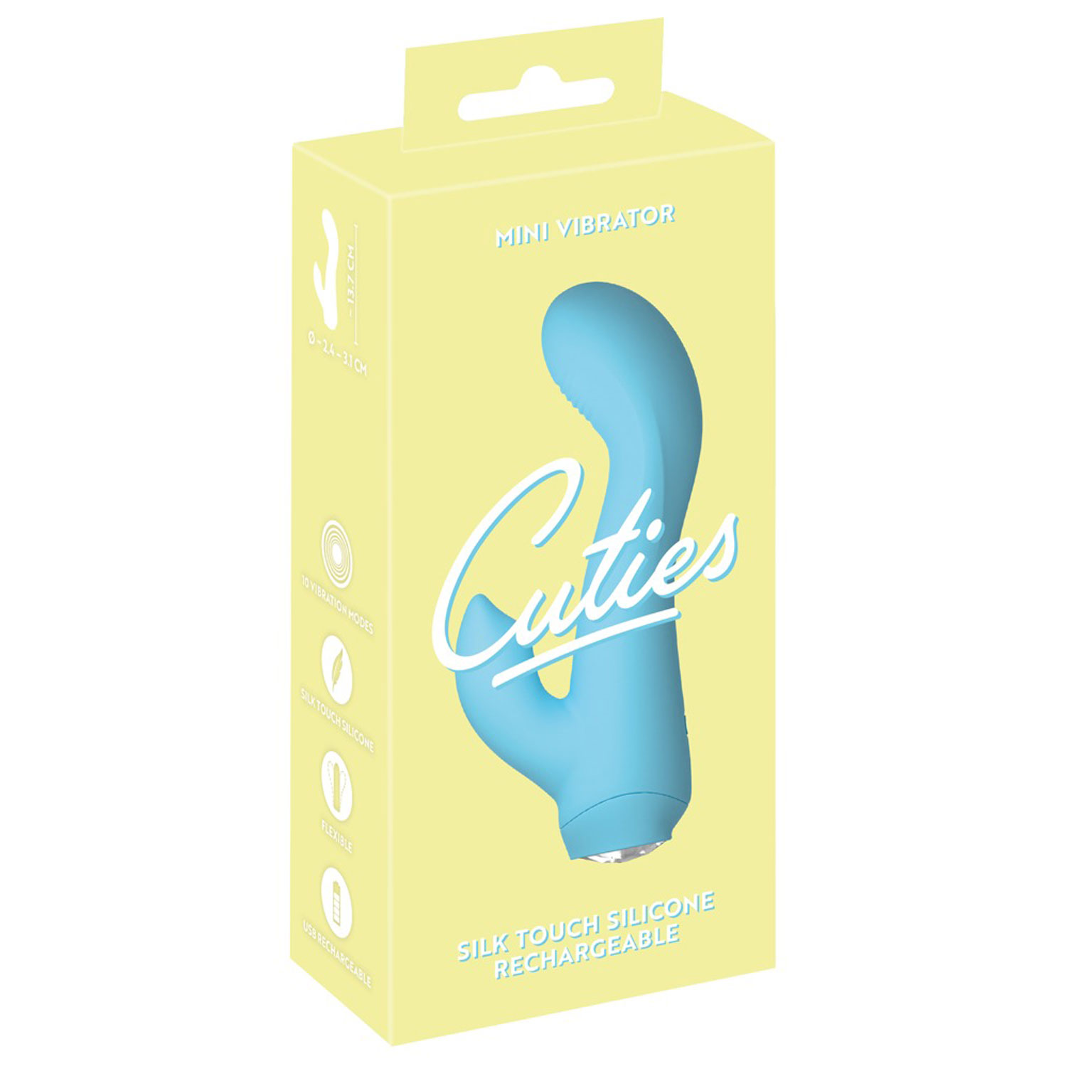  Artikelbild 1 des Artikels “Cuties Mini Vibrator Blue 4.Generation “
