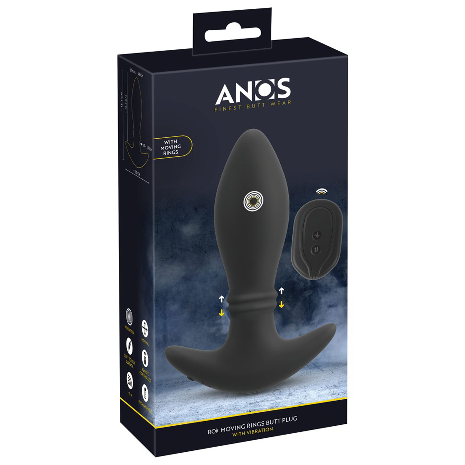  Artikelbild 1 des Artikels “Anos RC Moving Rings Butt Plug “