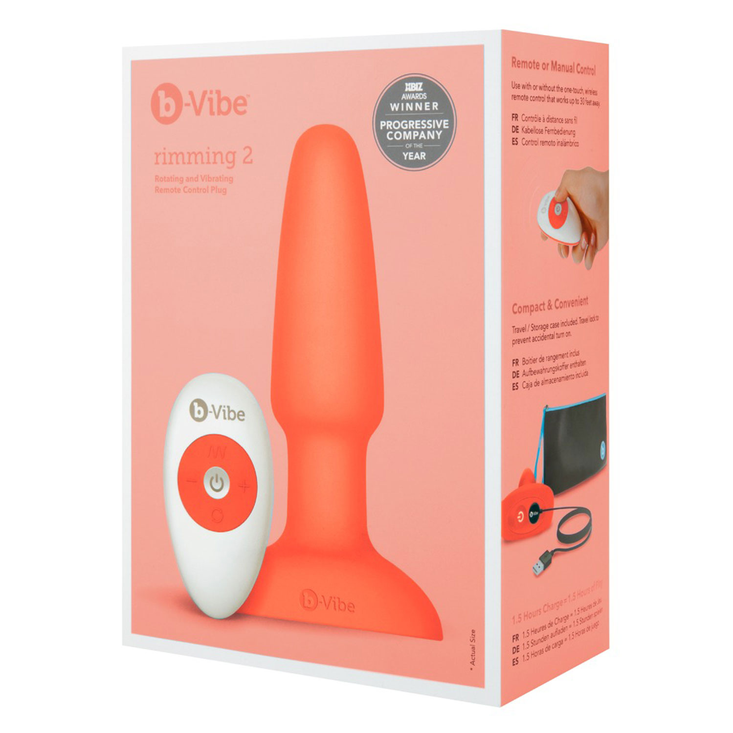  Artikelbild 1 des Artikels “b-Vibe rimming Plug 2 Orange “