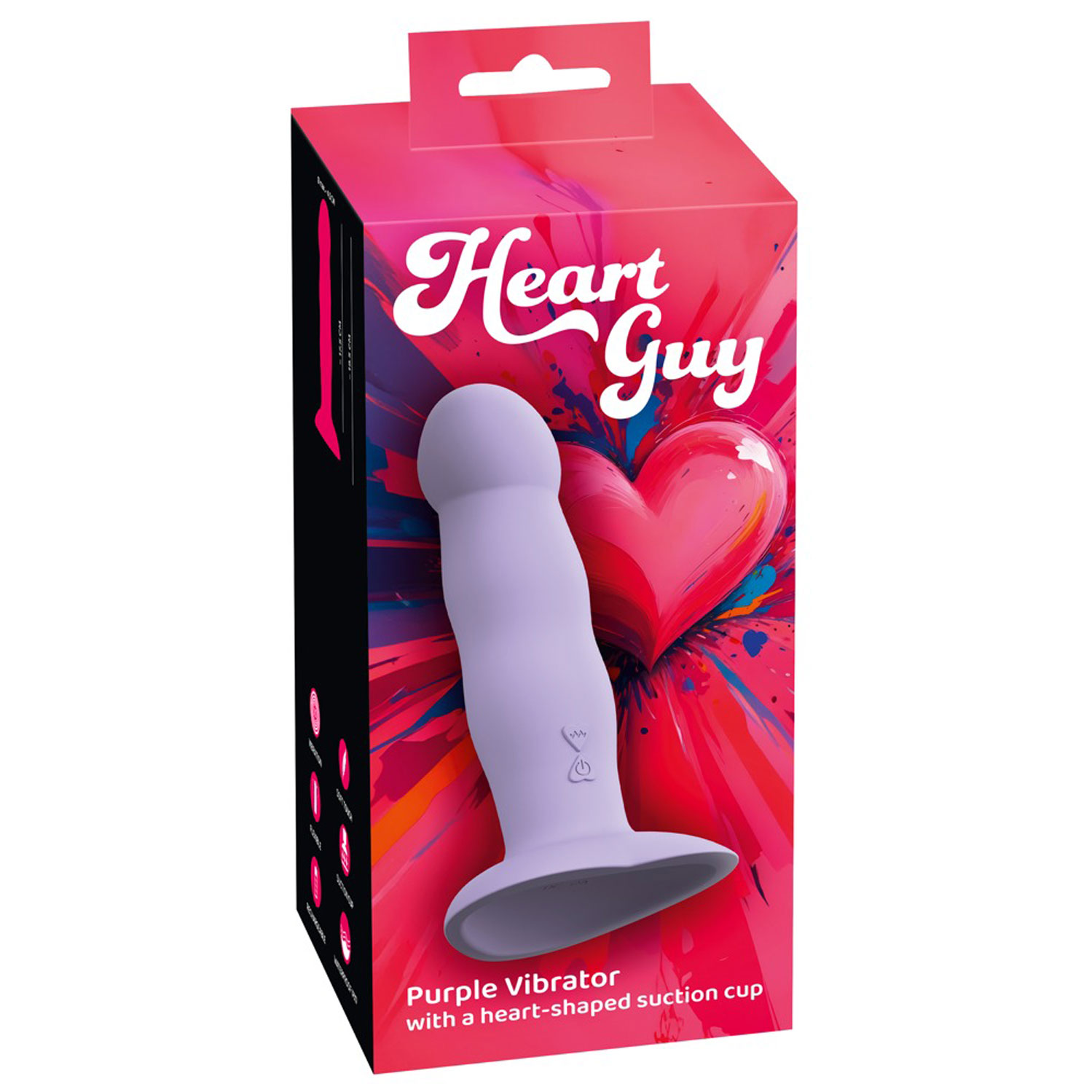  Artikelbild 1 des Artikels “Heart Guy Purple Vibrator “