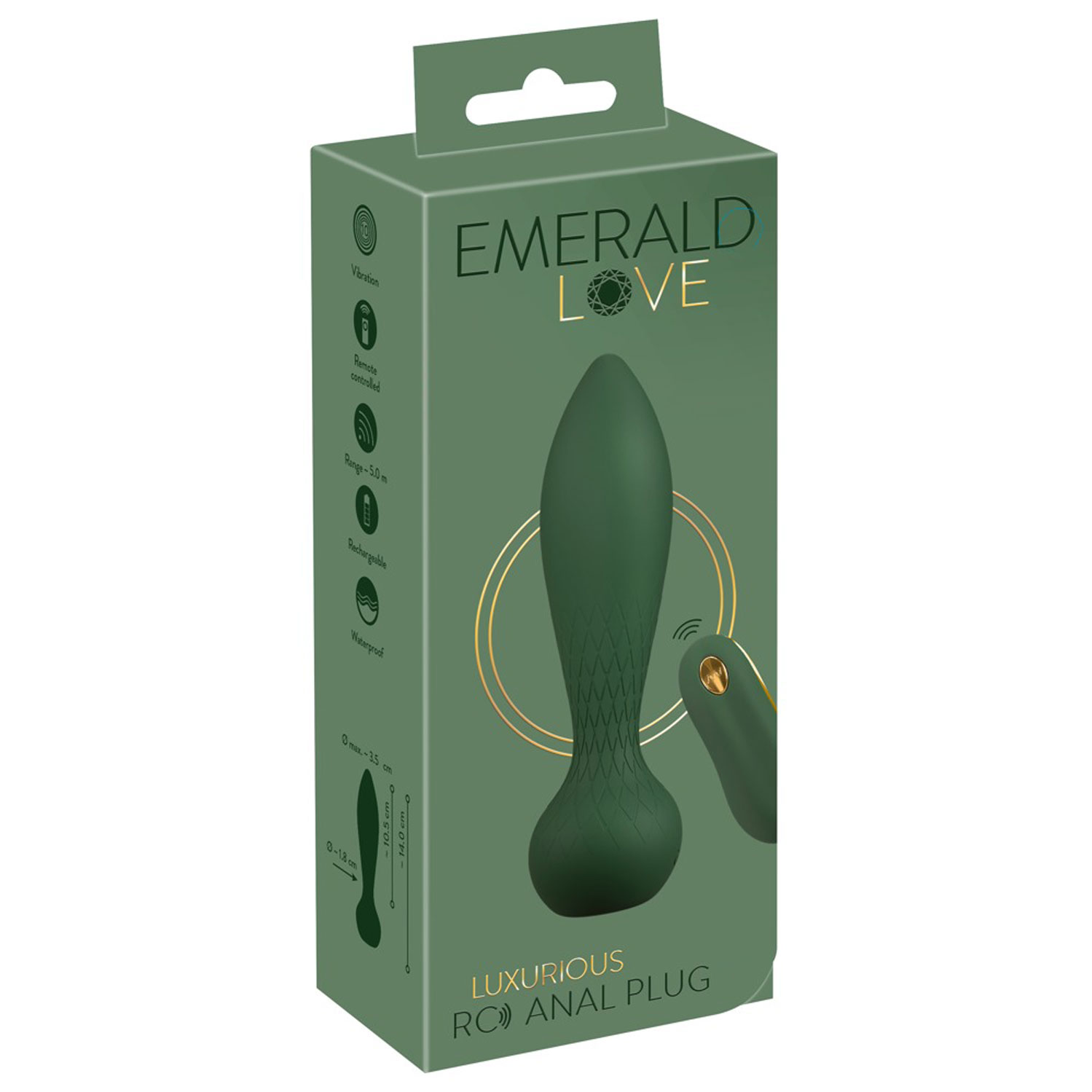  Artikelbild 1 des Artikels “Luxurious RC Anal Plug “
