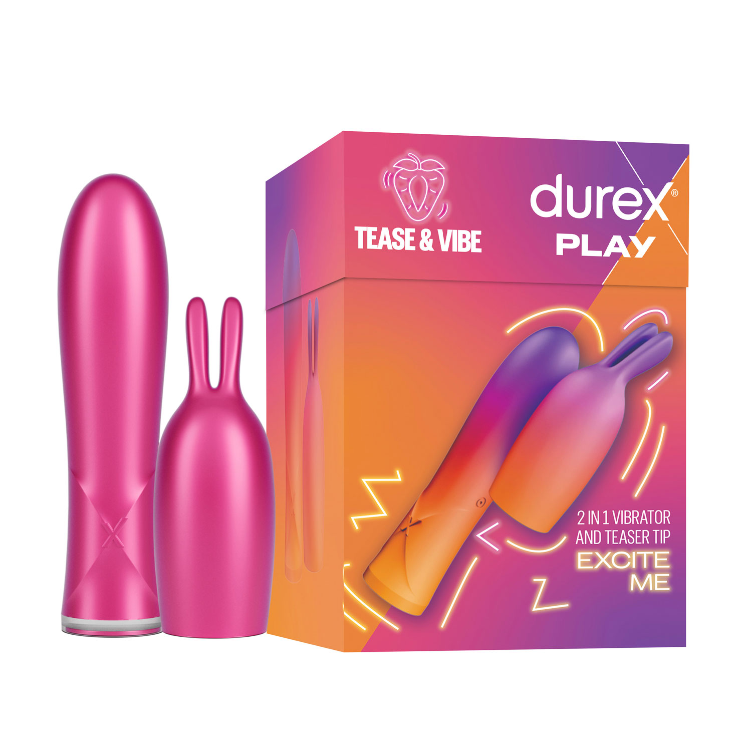  Artikelbild 1 des Artikels “DUREX Tease & Vibe 2in1 Vibrator “