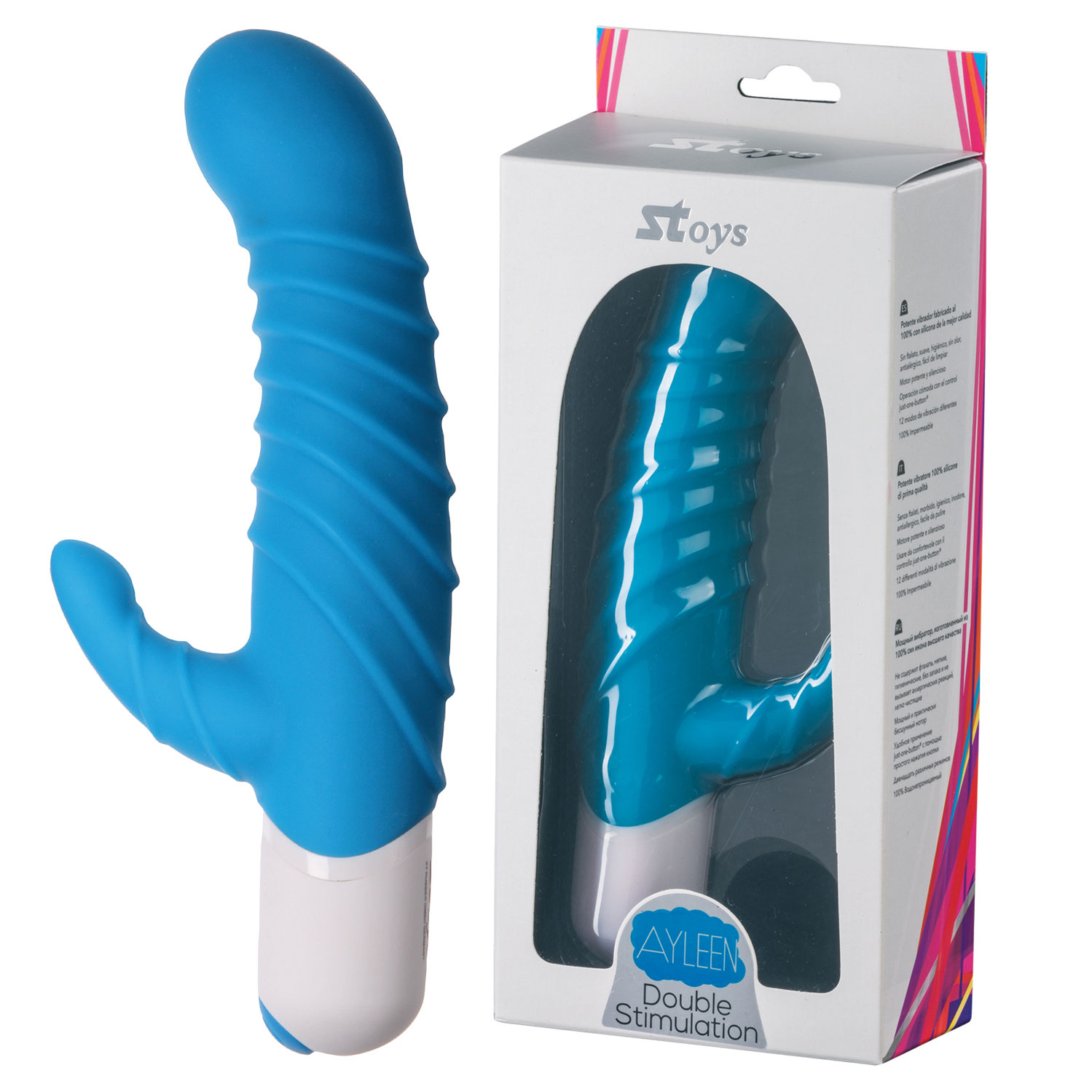  Artikelbild 1 des Artikels “SToys Ayleen Silicone-Vibrator blau “