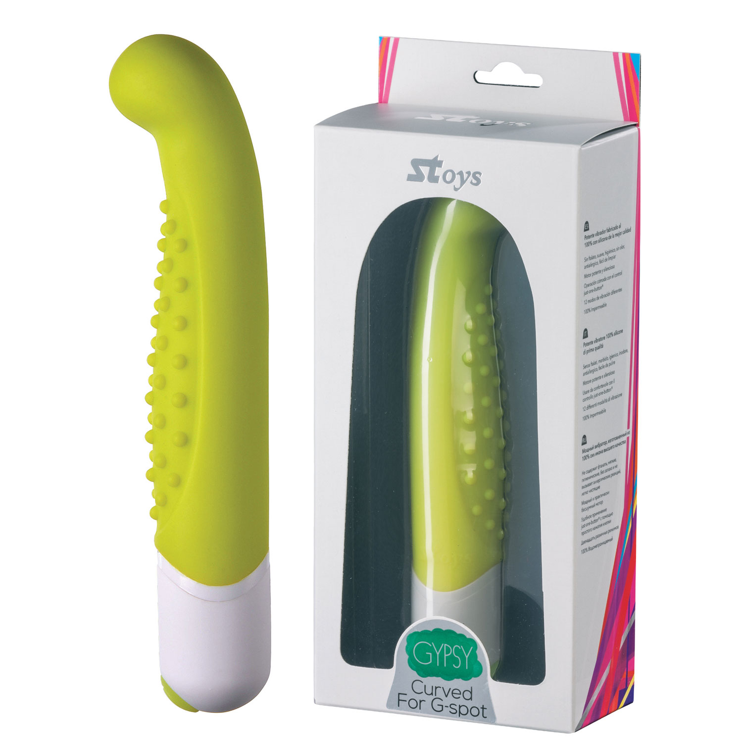  Artikelbild 1 des Artikels “SToys Gypsy Silicone-Vibrator hell-grün “