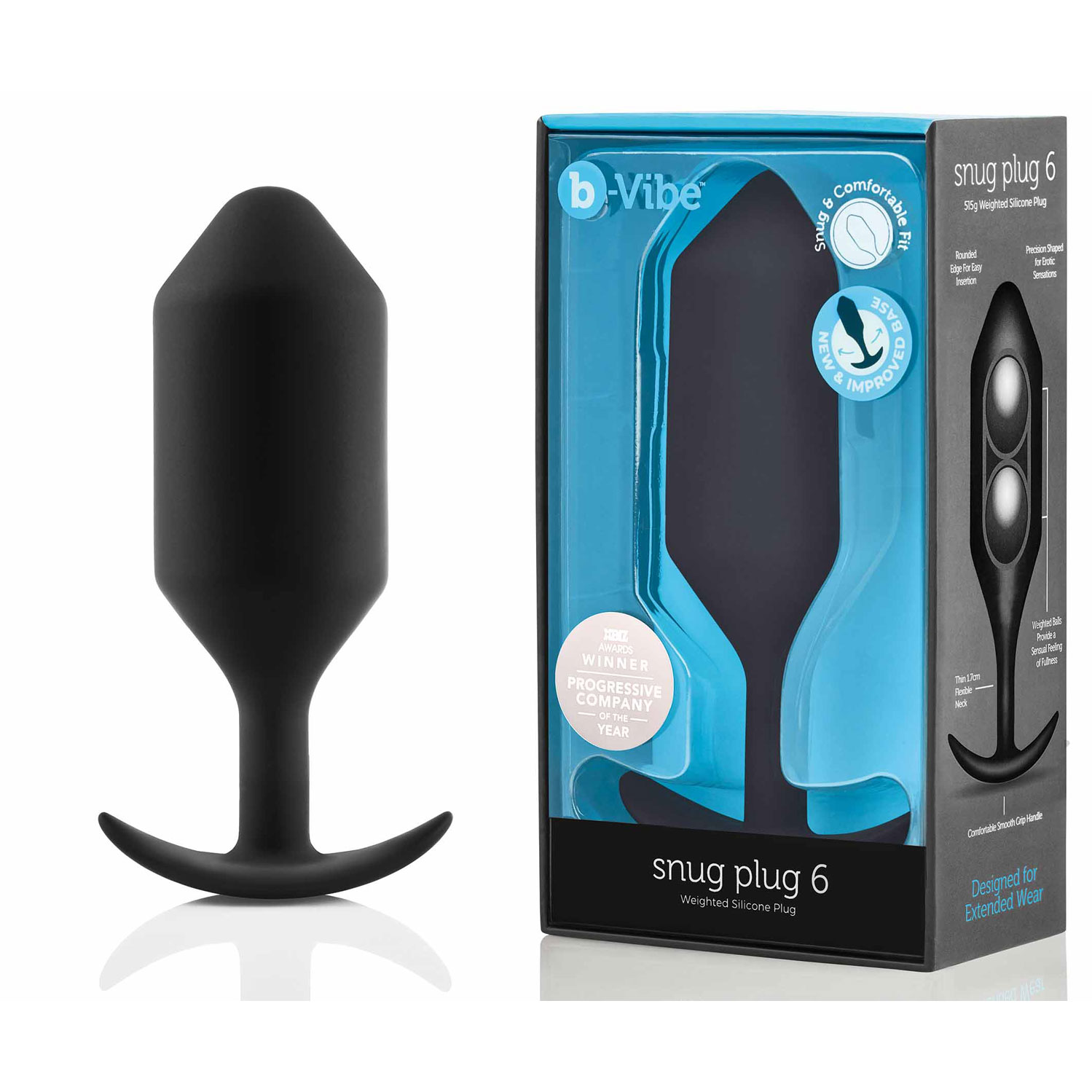  Artikelbild 1 des Artikels “b-Vibe Snug Plug 6 Black “
