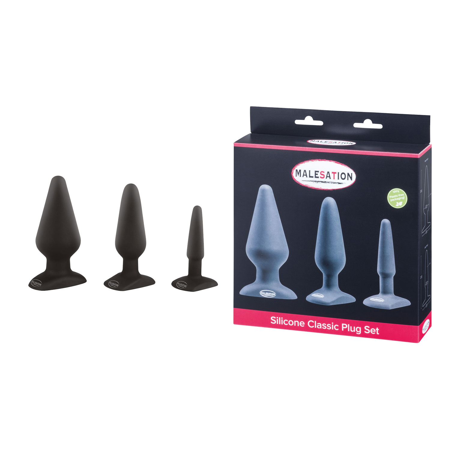  Artikelbild 1 des Artikels “MALESATION Silicone Classic Plug Set “
