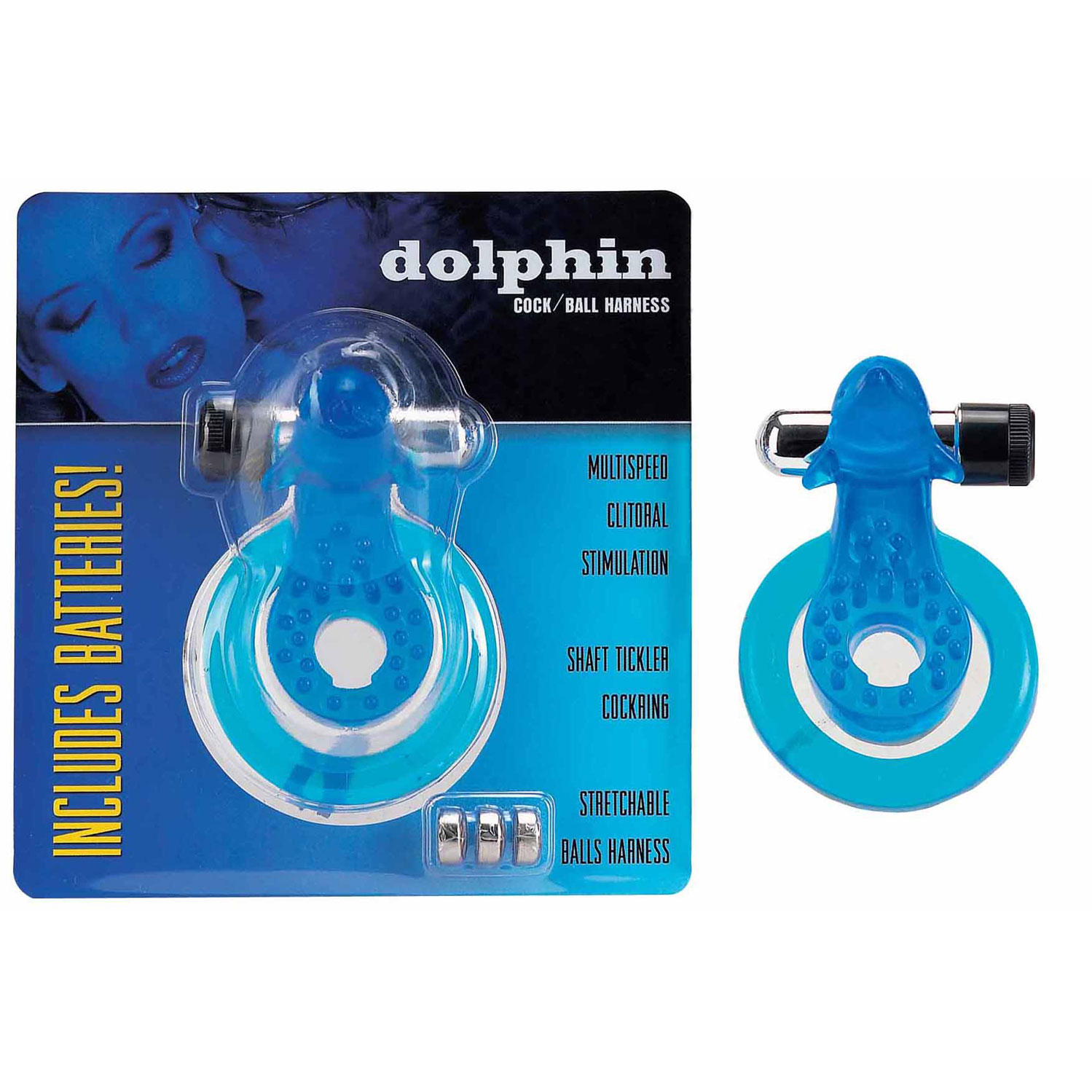  Artikelbild 1 des Artikels “Cock & Ball Harness Dolphin blue “
