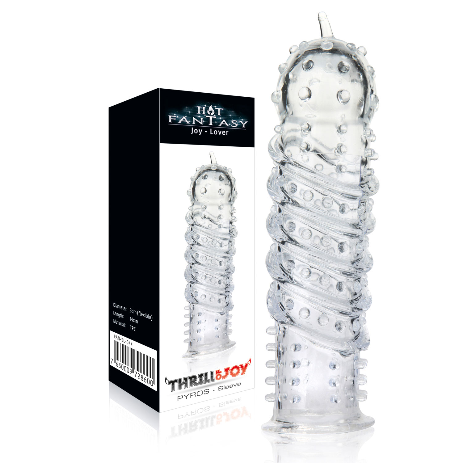  Artikelbild 1 des Artikels “HOT FANTASY Thrill of Joy Penis-Sleeve Type 1 transp. “