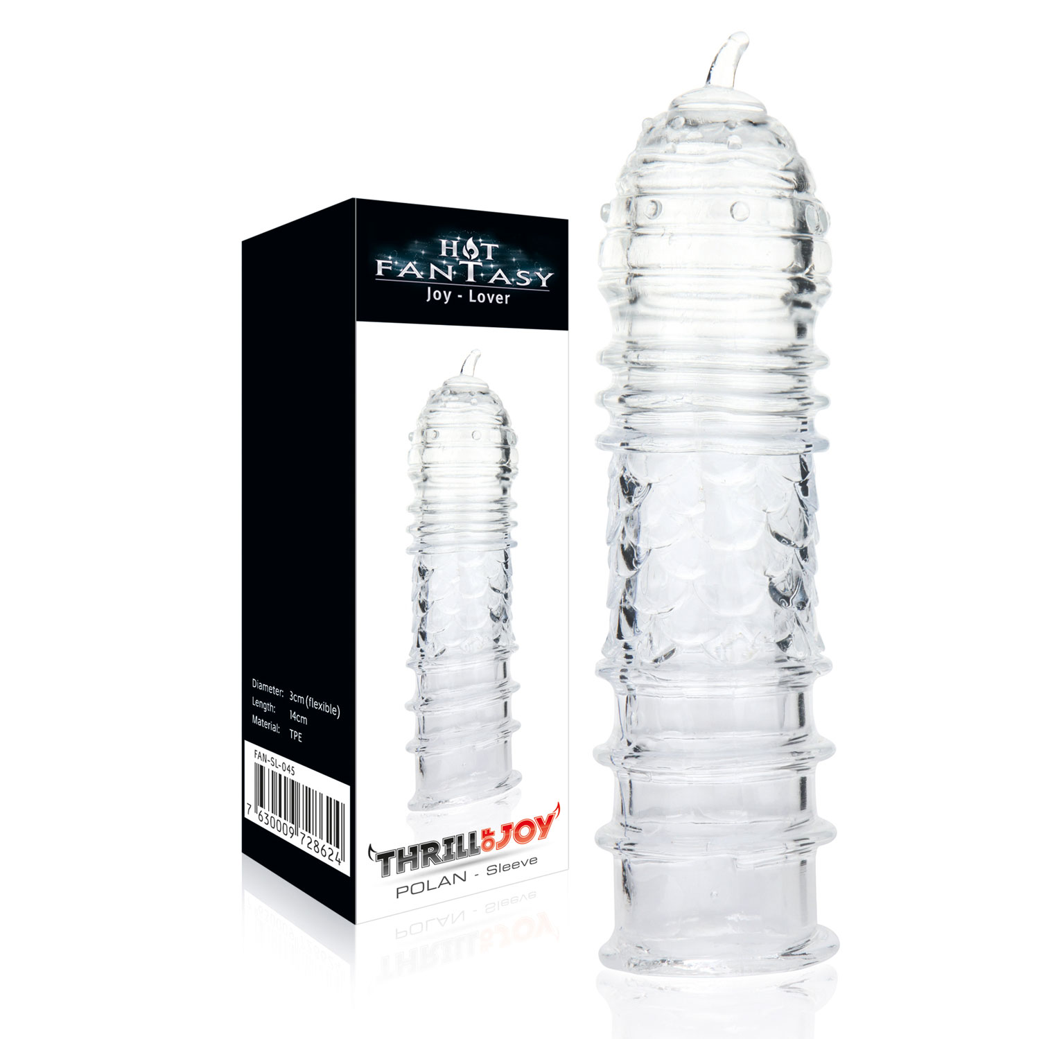  Artikelbild 1 des Artikels “HOT FANTASY Thrill of Joy Penis-Sleeve Type 2  transp. “