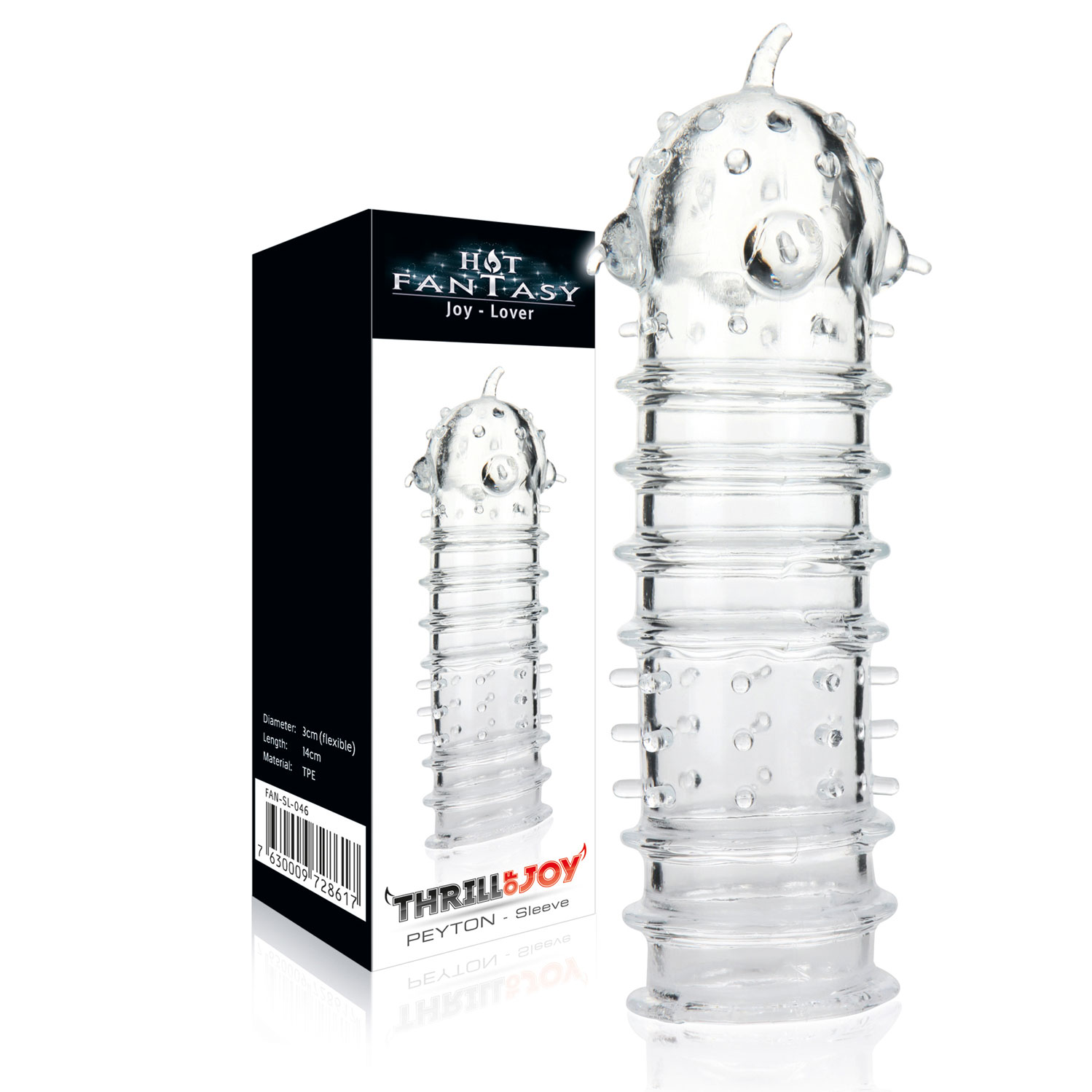  Artikelbild 1 des Artikels “HOT FANTASY Thrill of Joy Penis-Sleeve Type 3  transp. “