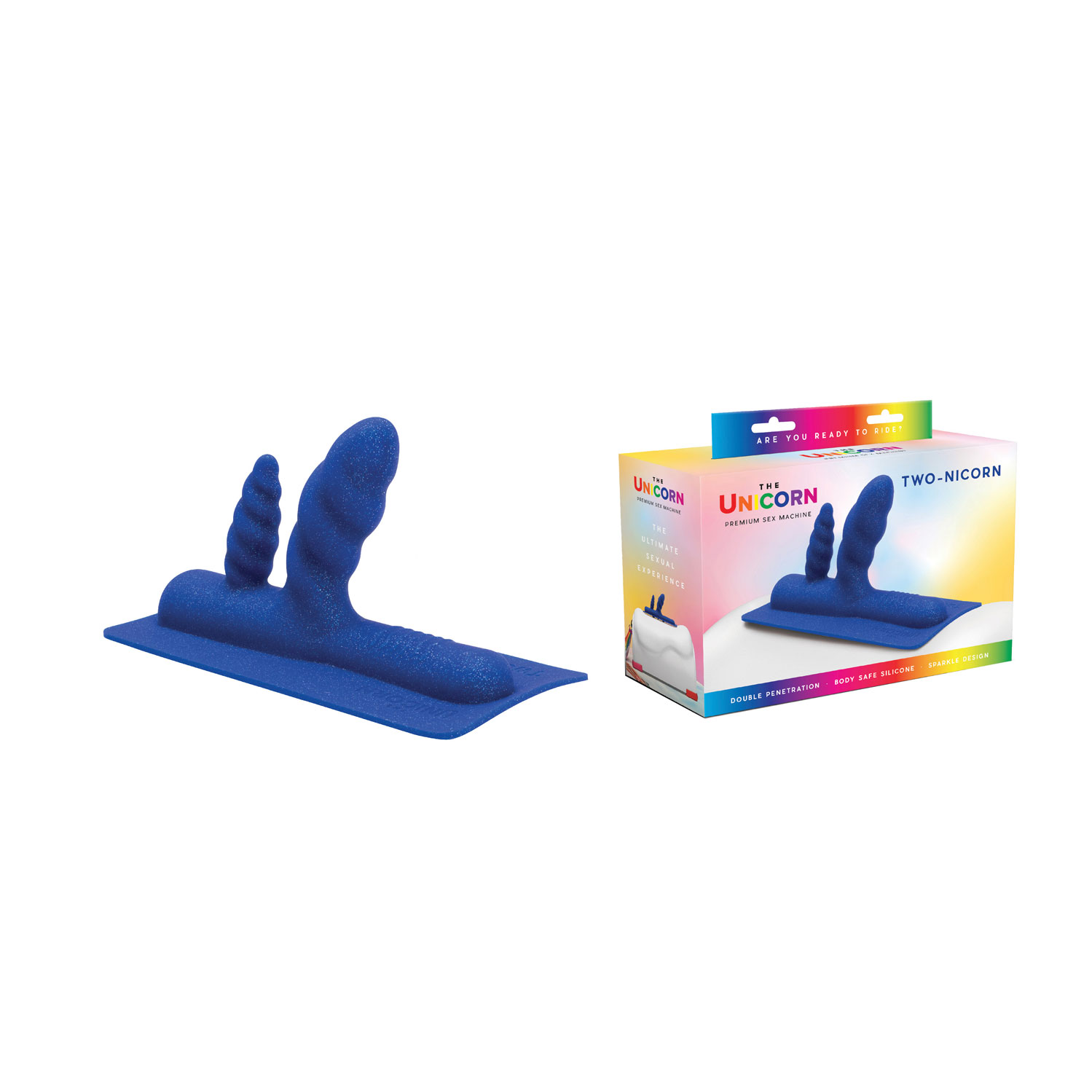  Artikelbild 1 des Artikels “THE COWGIRL Unicorn Two-Nicorn Silicone Attachment “