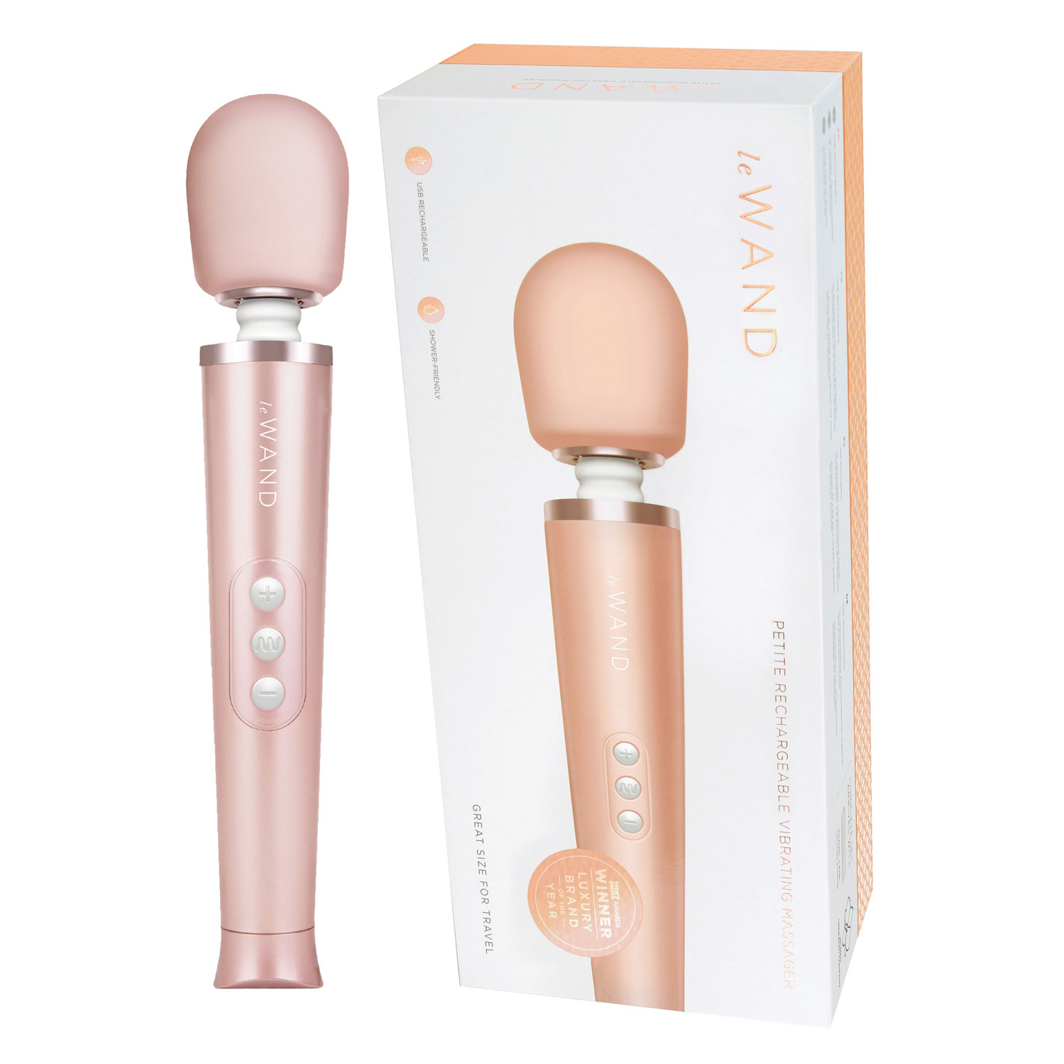  Artikelbild 1 des Artikels “Le Wand Petite Rose Gold rechargeable massager “