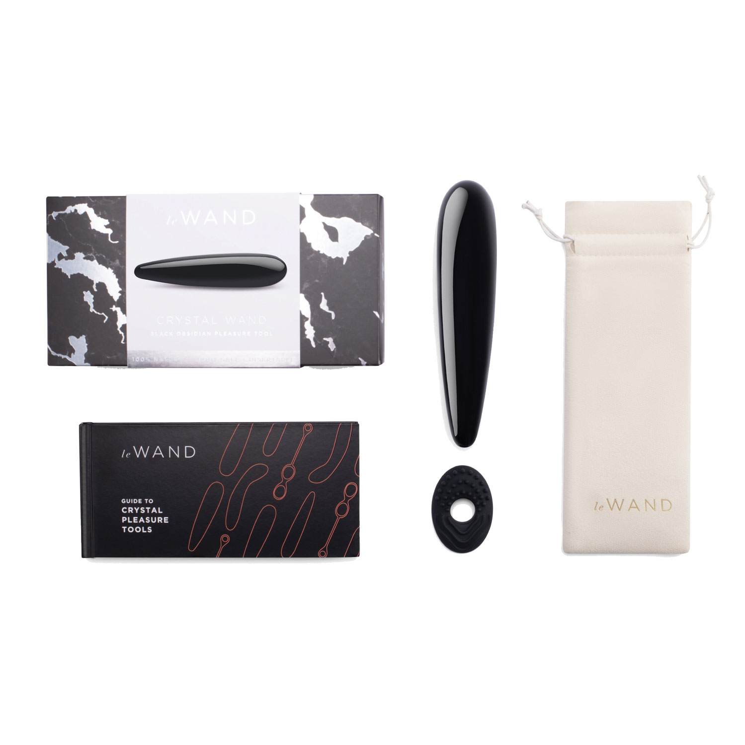  Artikelbild 1 des Artikels “Le Wand Crystal Wand Black Obsidian “