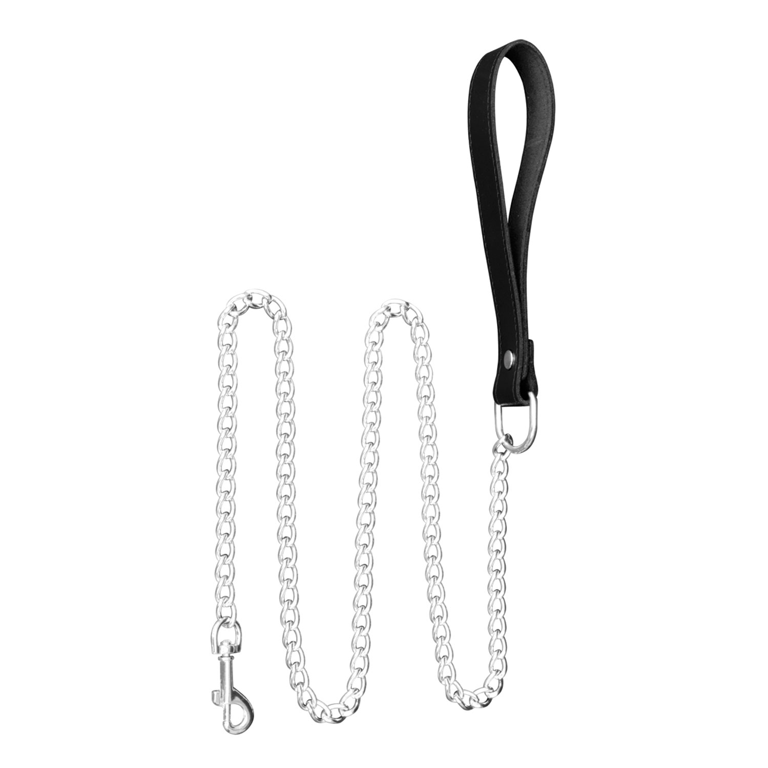  Artikelbild 1 des Artikels “XX-DREAMSTOYS Kettenleine mit Lederhandlauf schwarz “