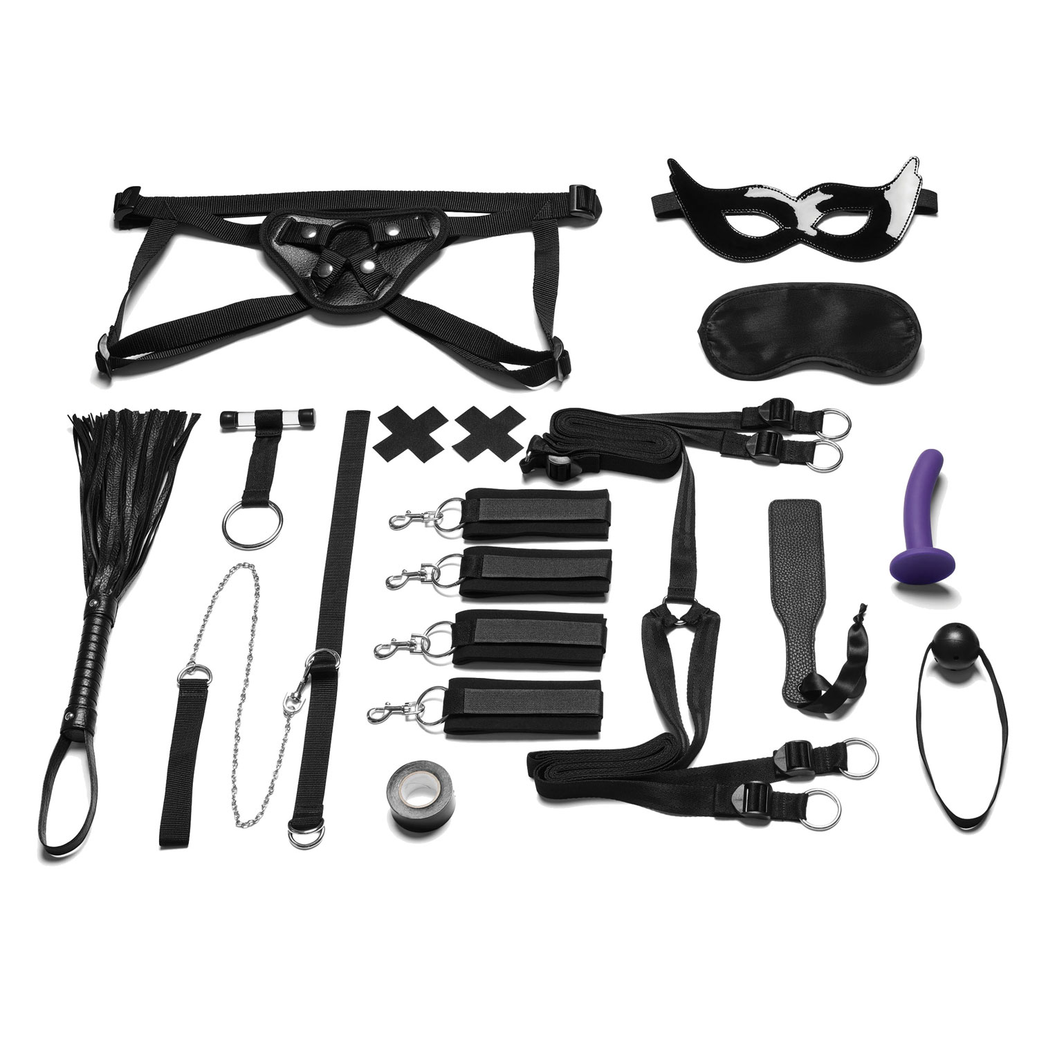  Artikelbild 1 des Artikels “LUX FETISH Bedspreaders Bondage In-A-Box (12pc) “