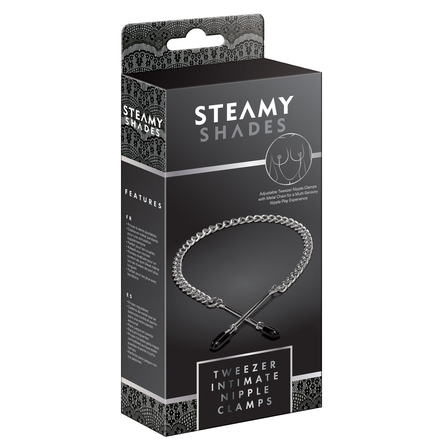  Artikelbild 1 des Artikels “STEAMY SHADES Tweezer Intimate Nipple Clamps “