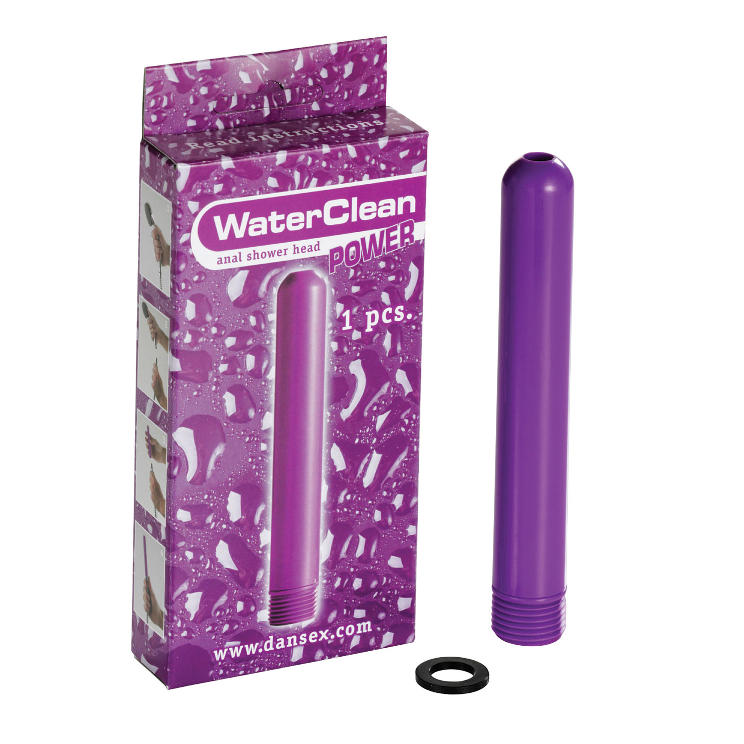  Artikelbild 1 des Artikels “WaterClean Shower Head No Limit Power purple “