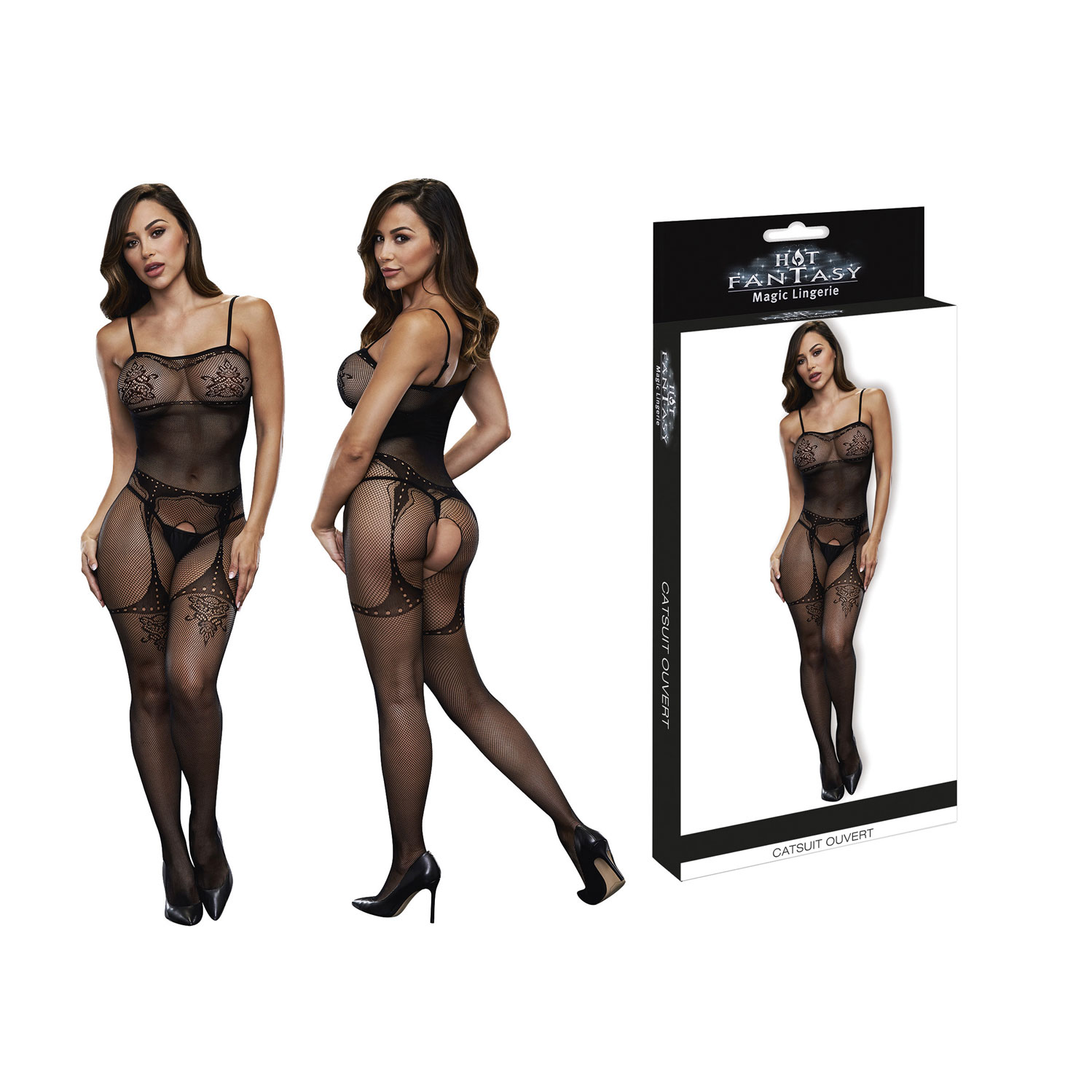  Artikelbild 1 des Artikels “HOT FANTASY Lingerie Crotchless Bodystocking “