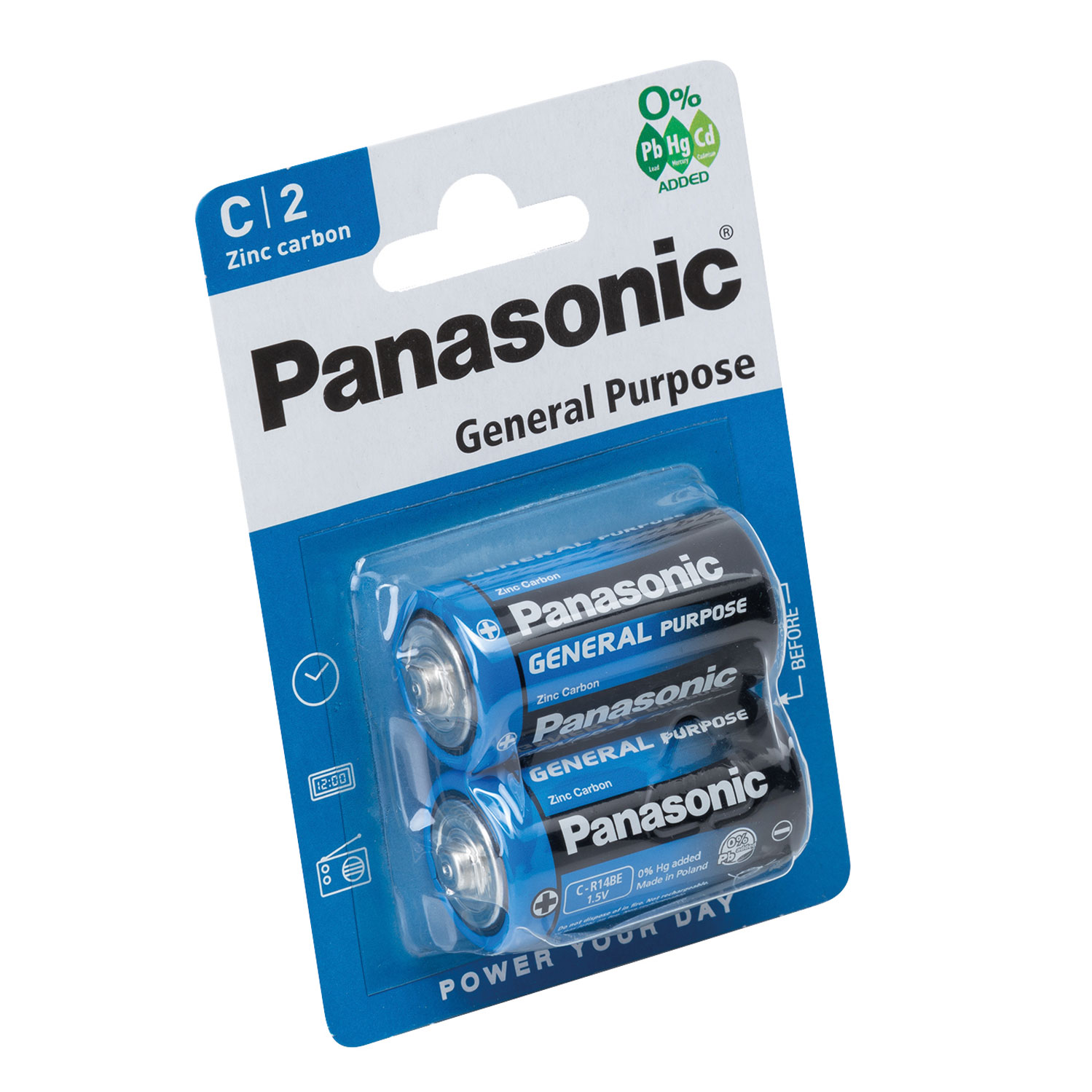  Artikelbild 1 des Artikels “Batterie PANASONIC Baby R14 (2er Blist. VE) “