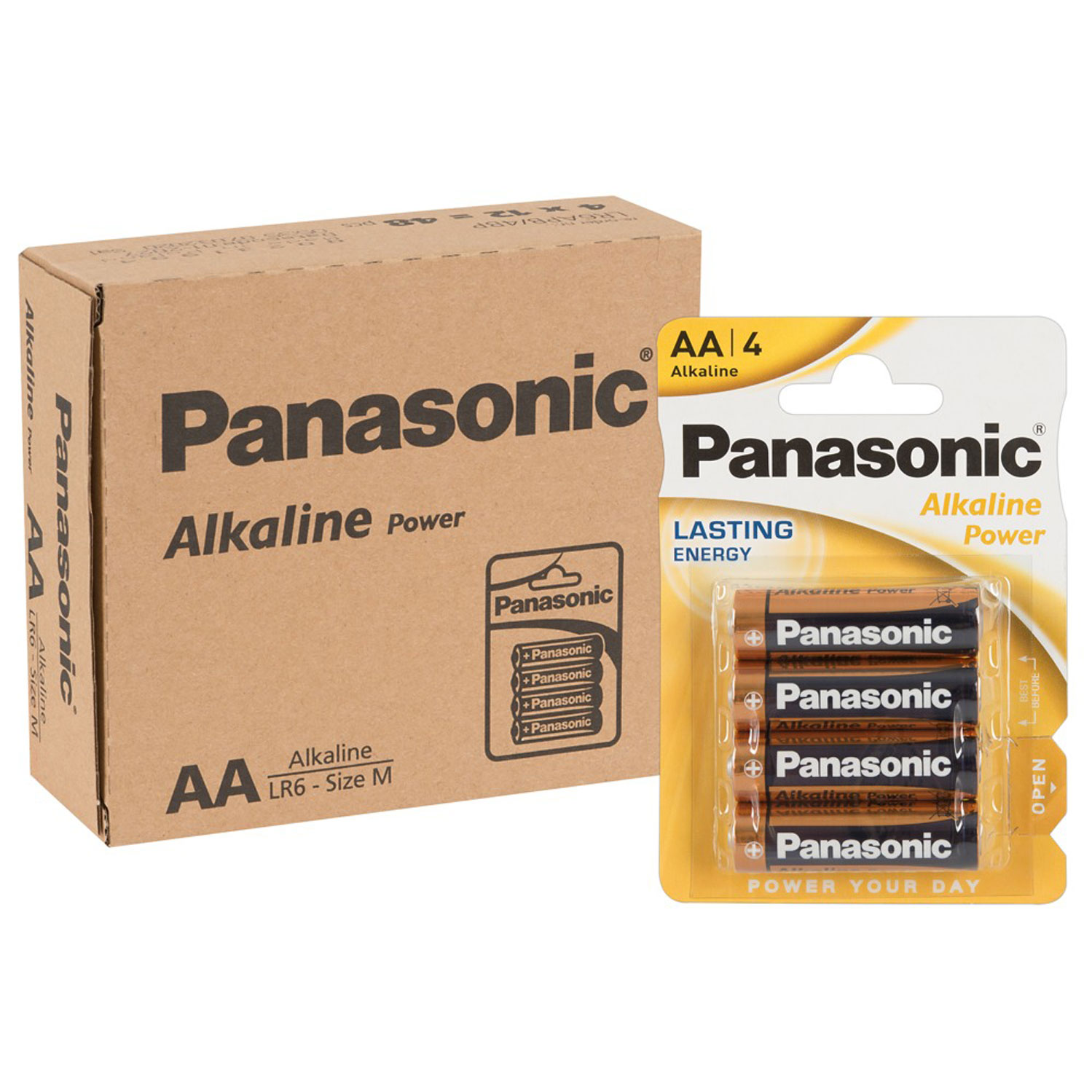  Artikelbild 2 des Artikels “Batterie Panasonic AA 12x4er “
