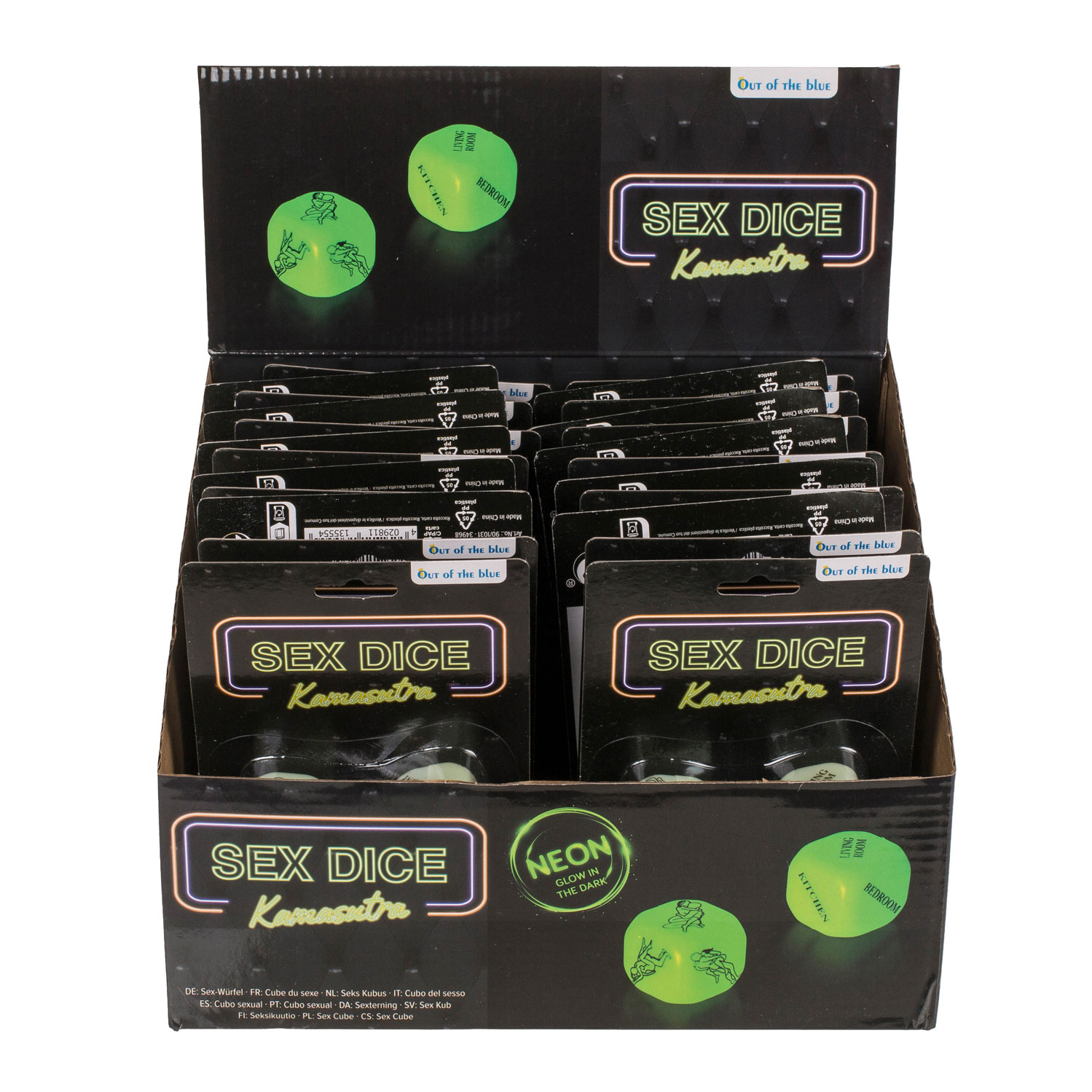  Artikelbild 2 des Artikels “Liebes-Würfel Kamasutra GLOW-IN-THE-DARK “
