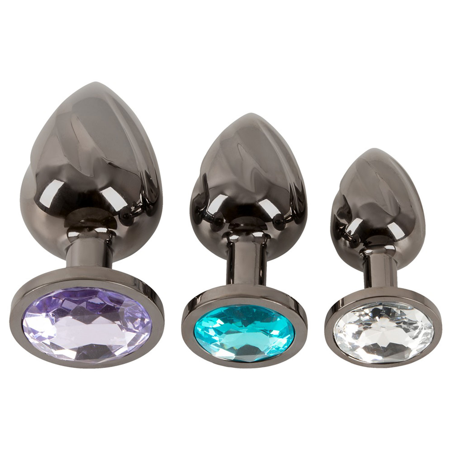  Artikelbild 2 des Artikels “ANOS Metal Butt Plug Set Diamond “