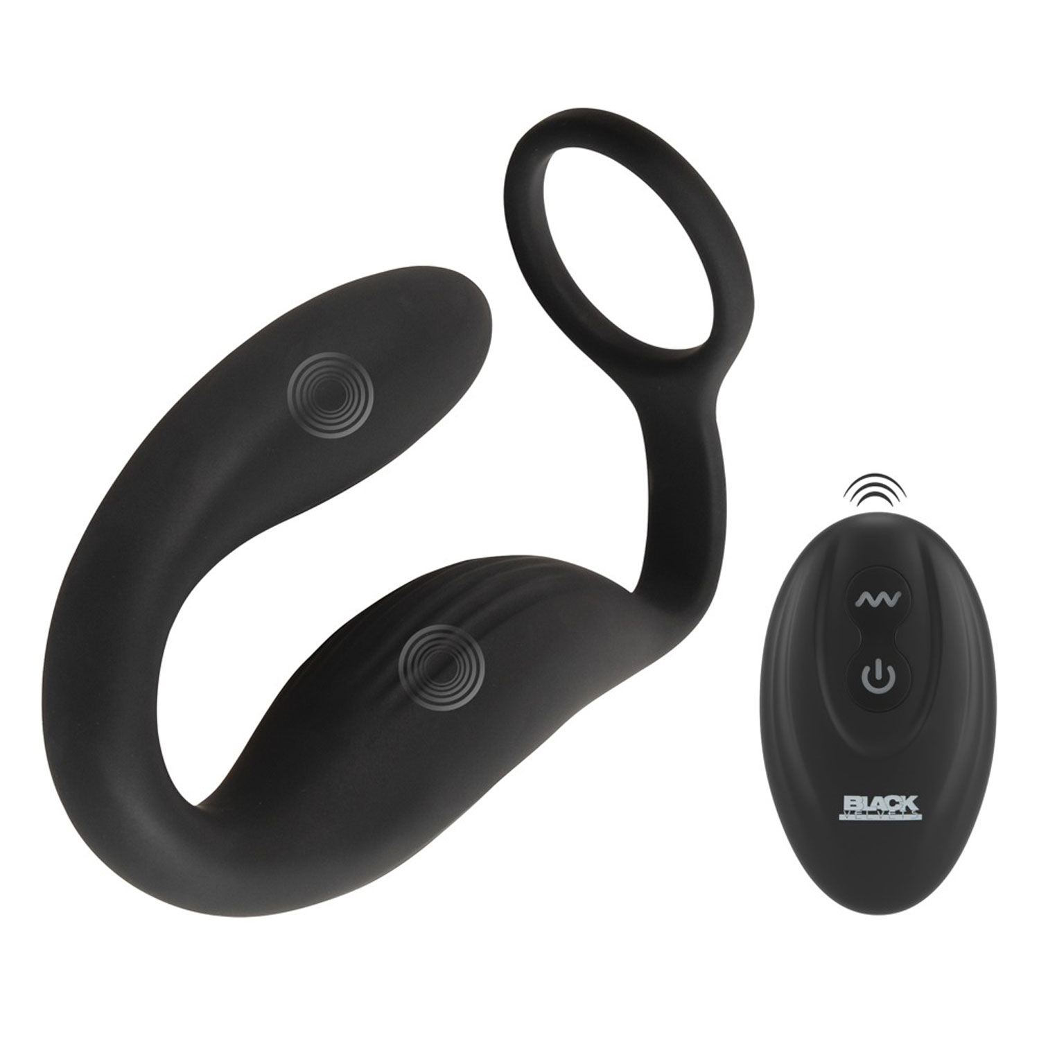  Artikelbild 2 des Artikels “Black Velvets Cock ring with butt plug “