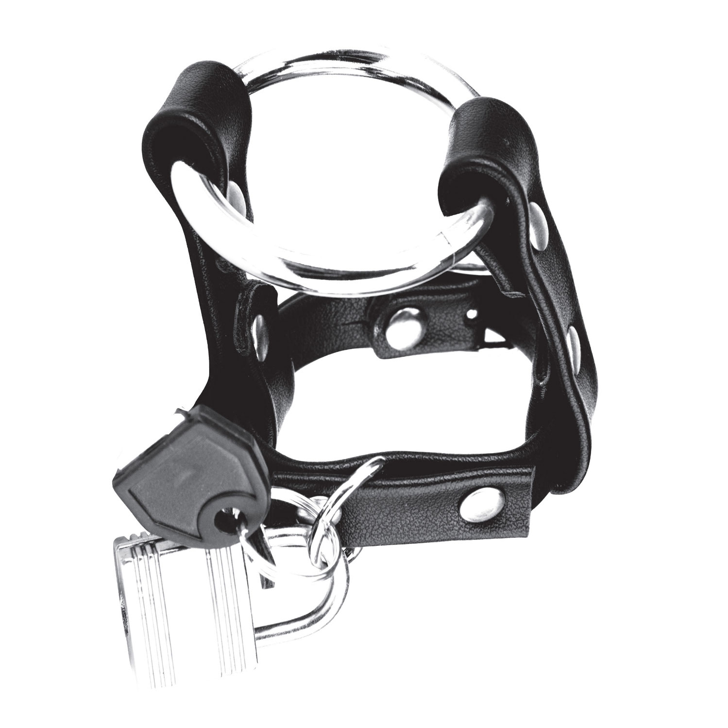  Artikelbild 2 des Artikels “BLUE LINE C&B GEAR Metal Cock Ring With Locking Ball Strap “