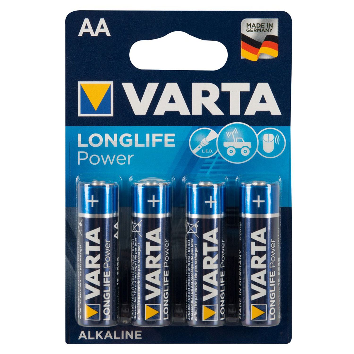  Artikelbild 3 des Artikels “Batterie Varta AA 20x4er “